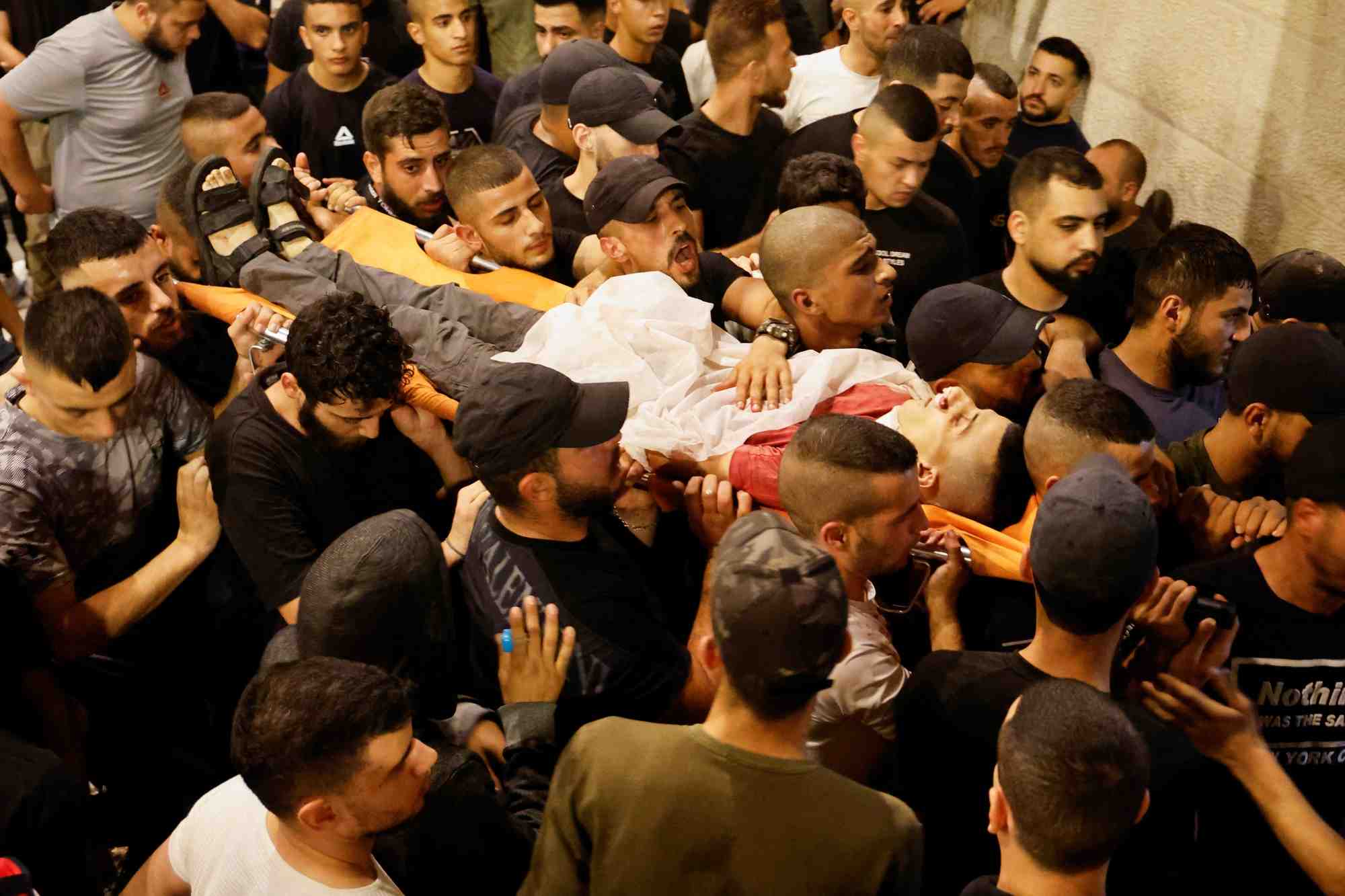 Raid des forces israeliennes a jenine