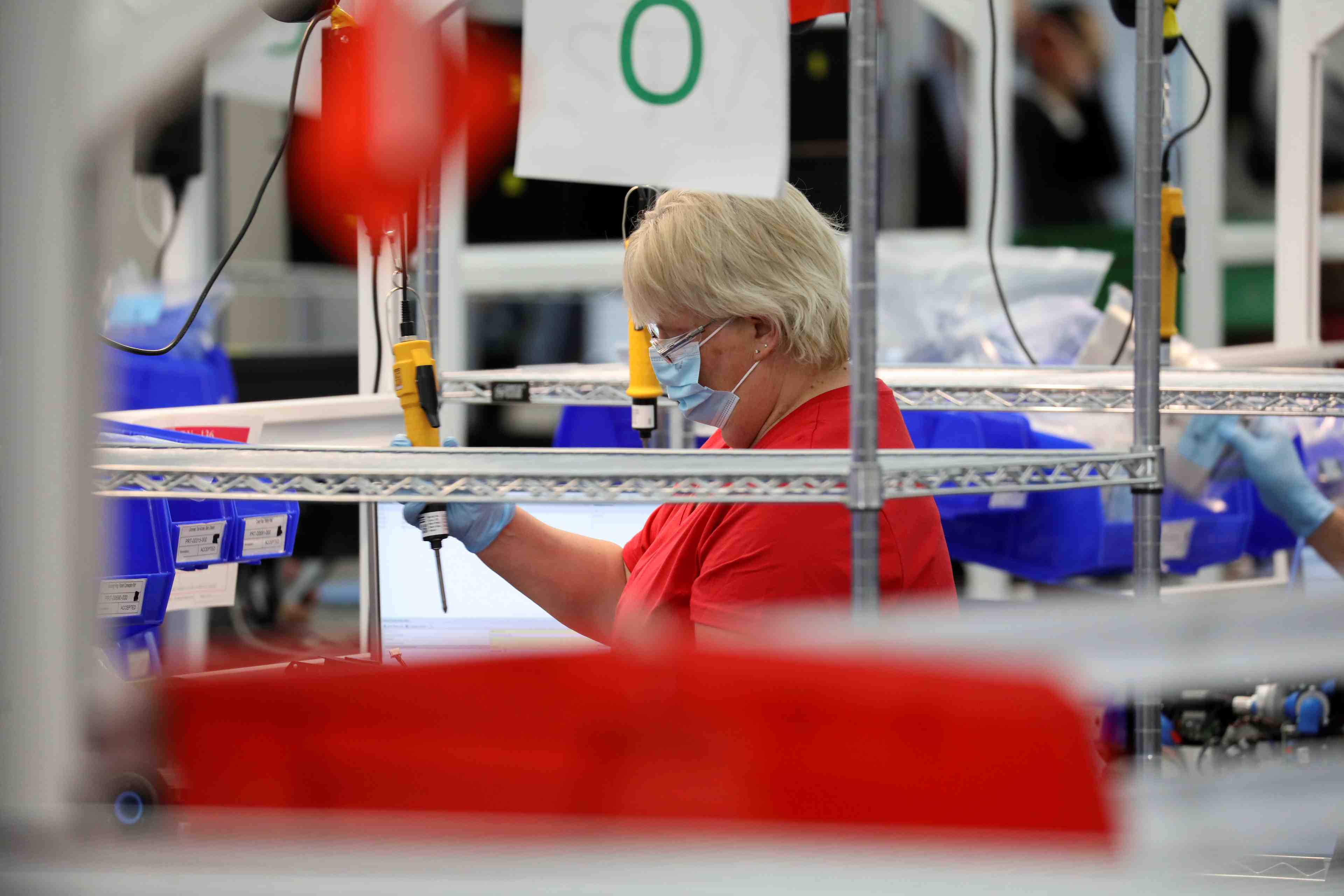 Usa: rebond de la production manufacturiere