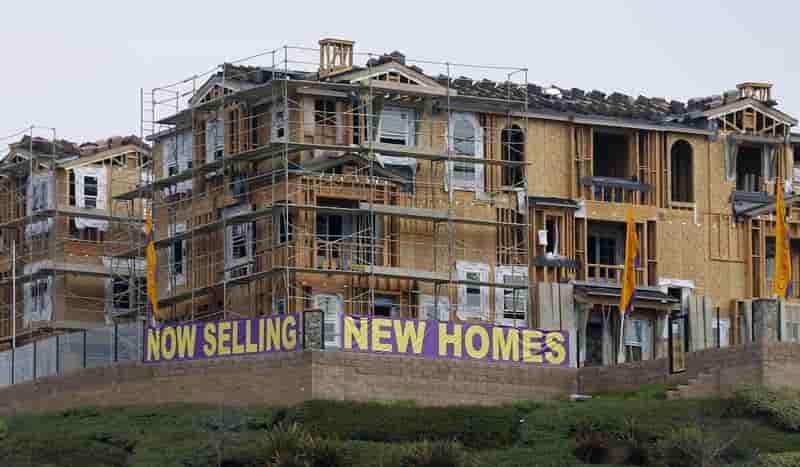 Les ventes de logements neufs à un pic de 5 ans et demi aux USA