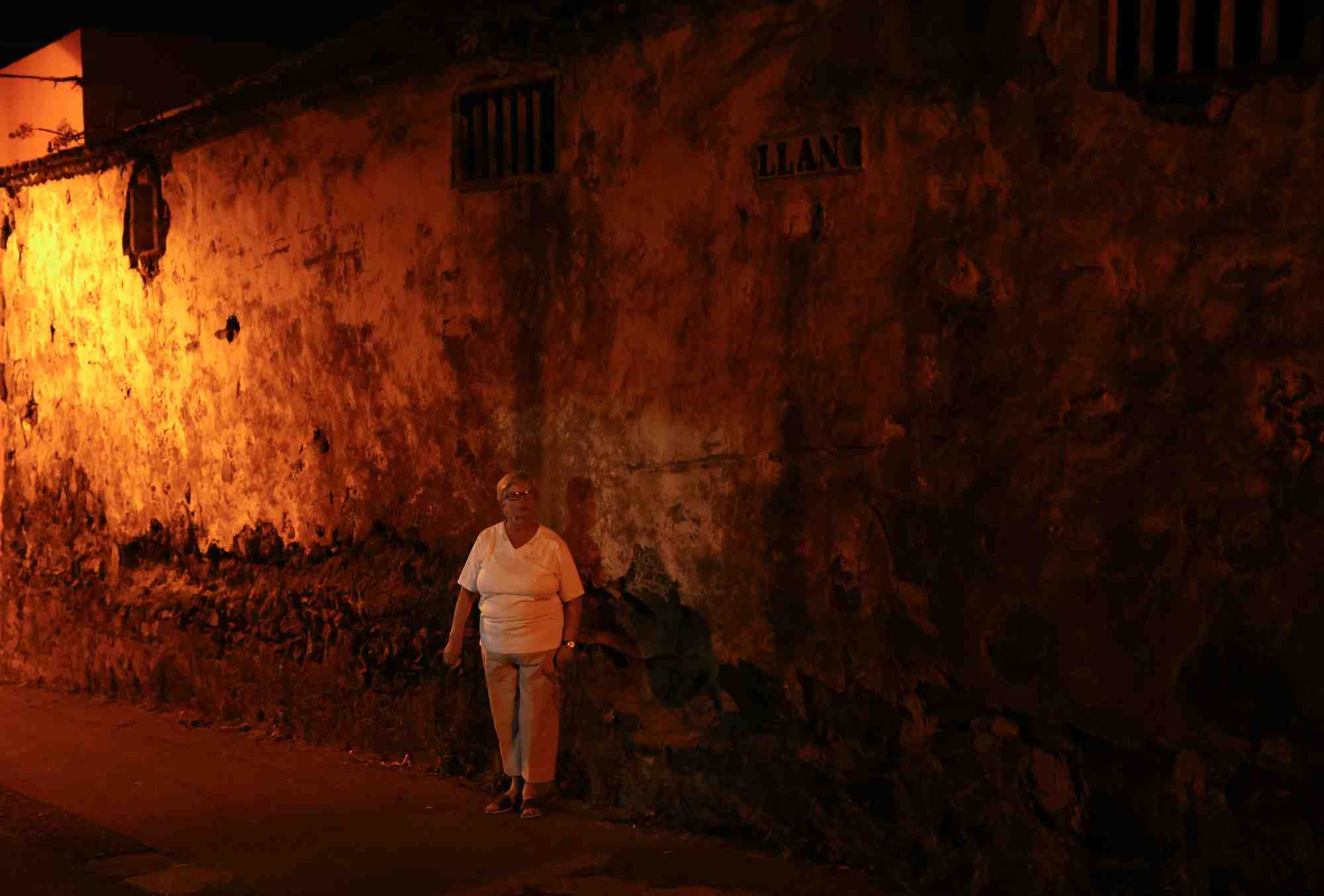 Photo de l'incendie sur l'ile de tenerife