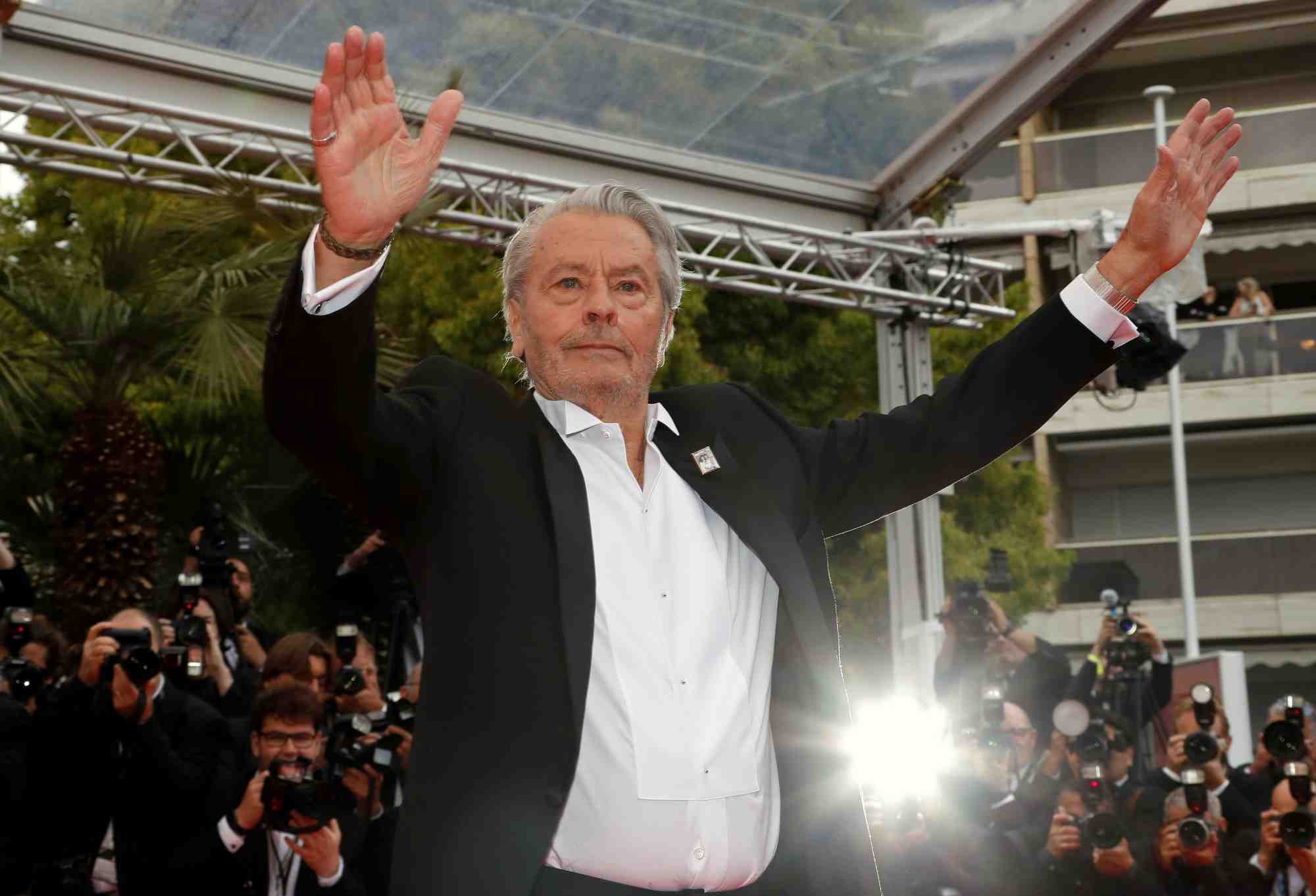 72nd cannes film festival - red carpet arrivals - honorary palme d'or to alain delon