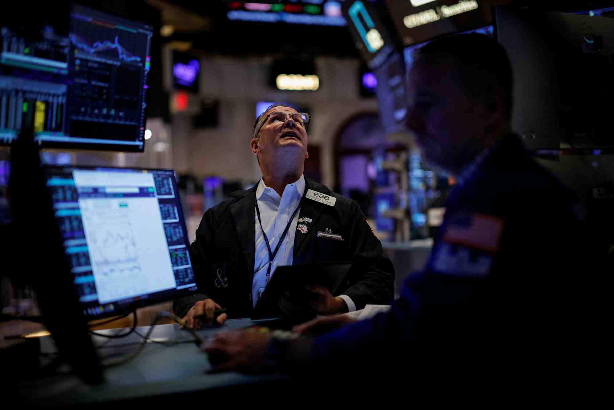 Traders a la bourse de new york (nyse)