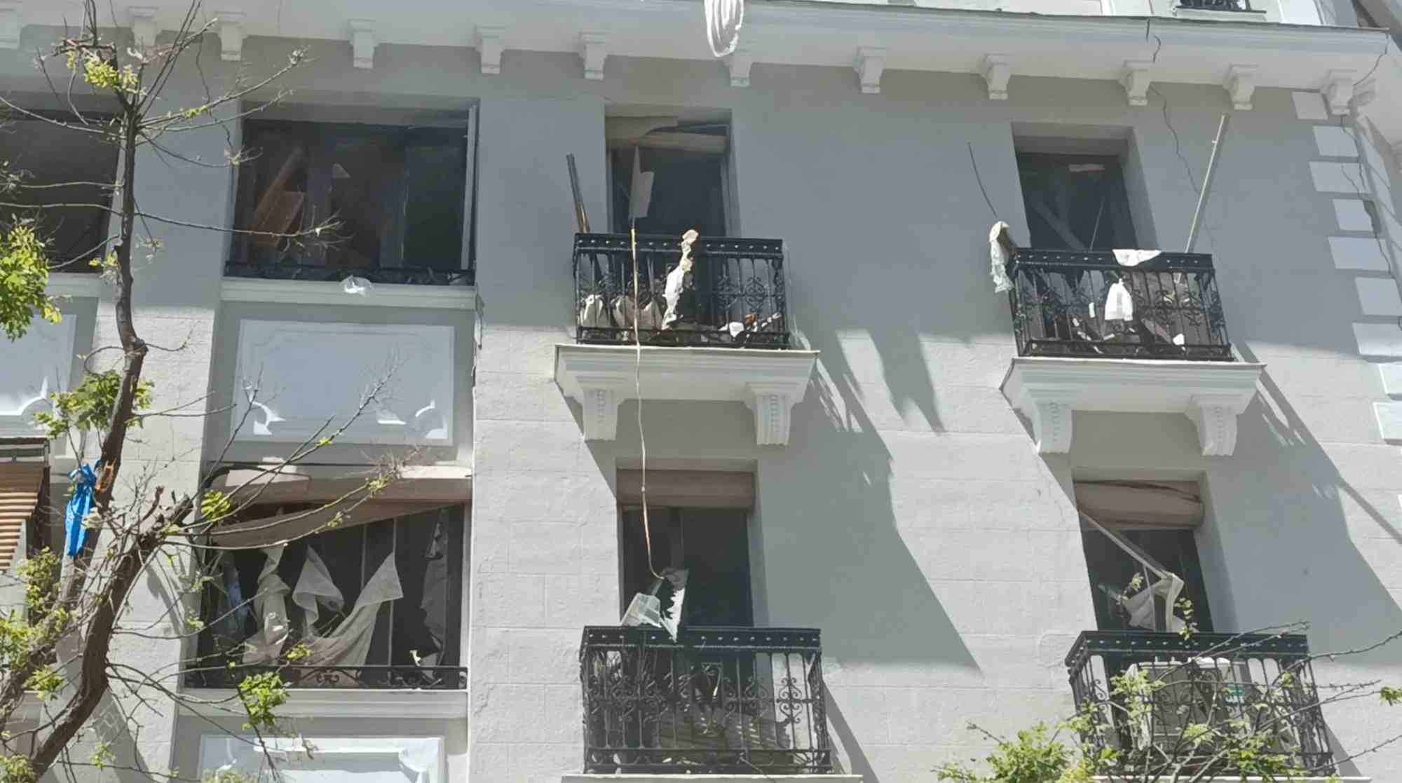 Une explosion fait 2 morts et 18 blesses a madrid