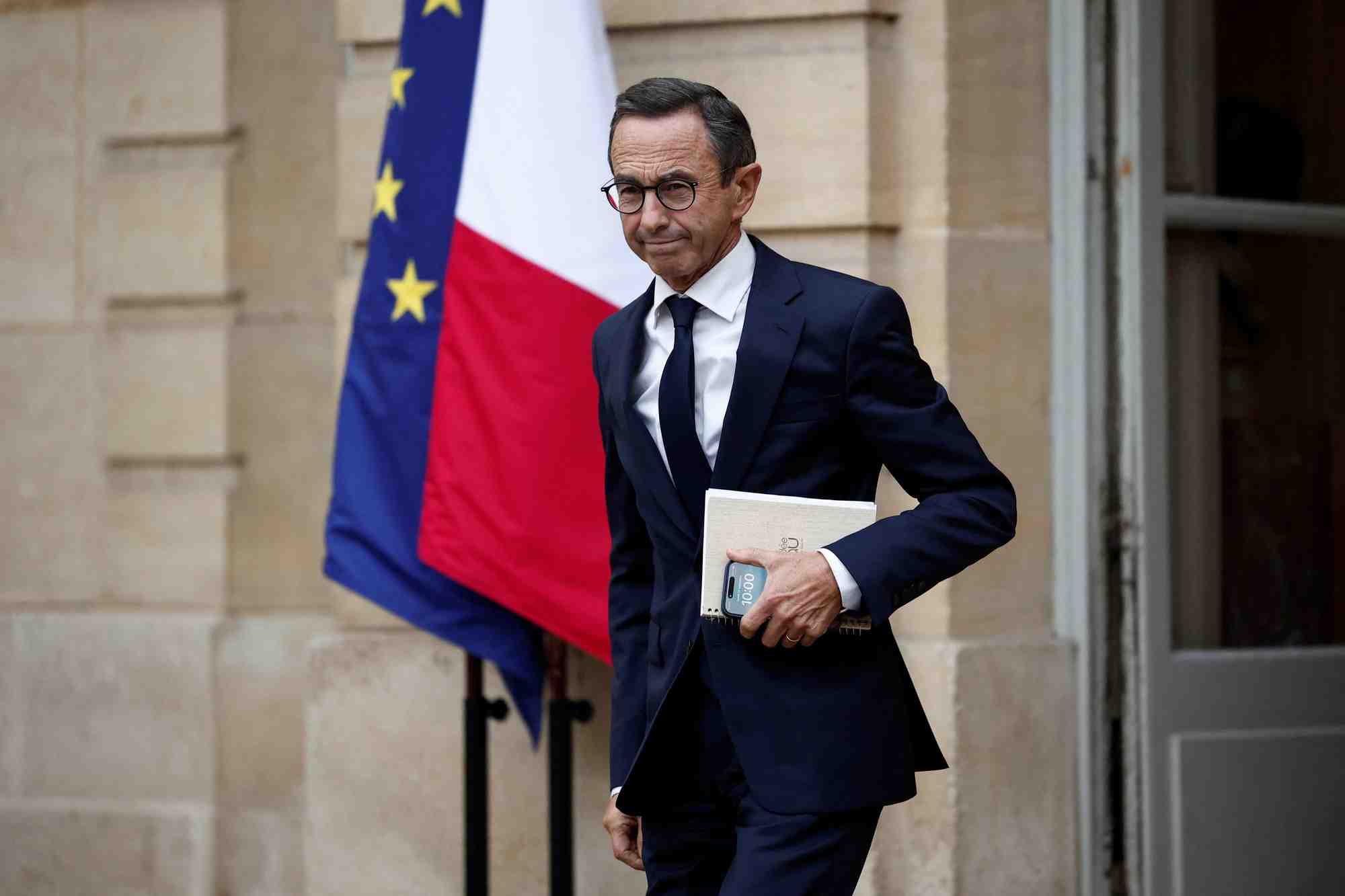 Bruno retailleau, ministre francais de l'interieur