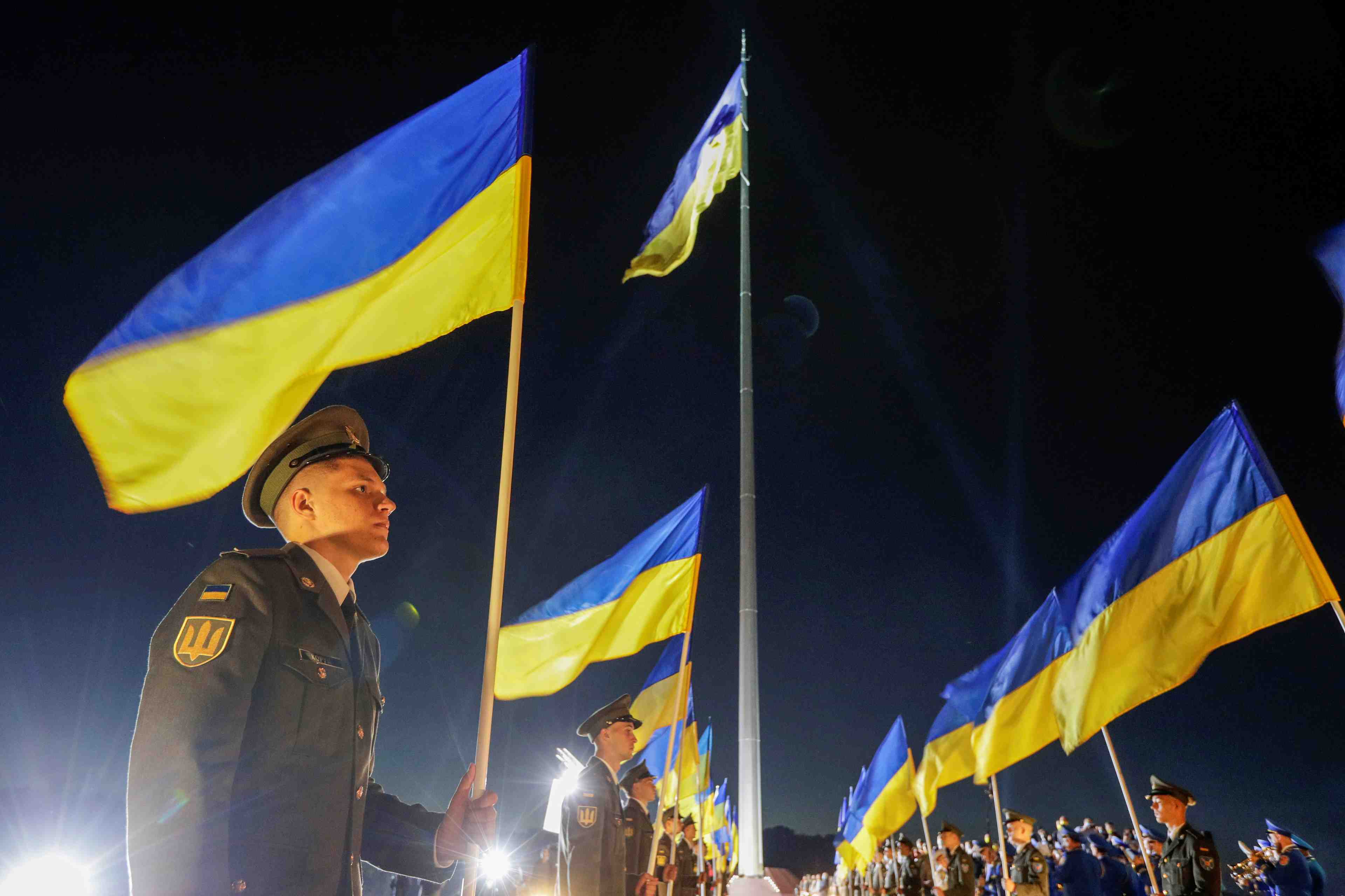 Ukraine: la france, les etats-unis et la grande-bretagne appellent la russie a la desescalade