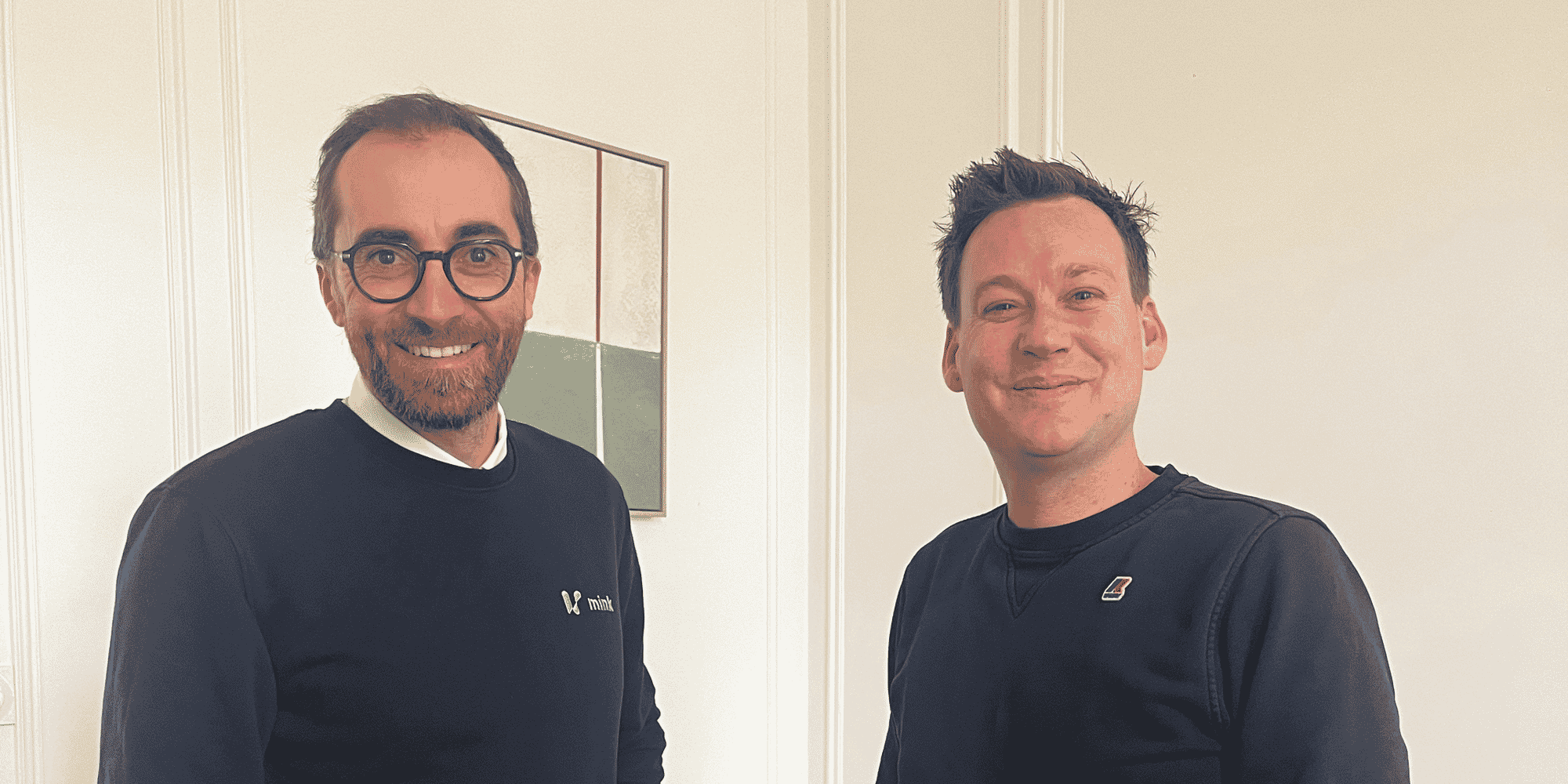 Damien Mollard, le directeur de Mink, et Julien Jouanne, son homologue d'idéveloppement.