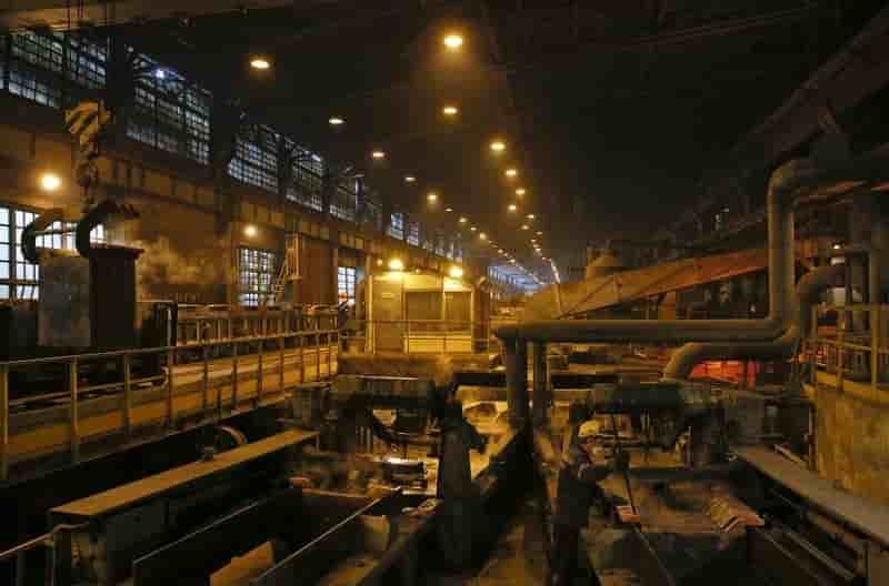 Contraction de l'activite manufacturiere en russie