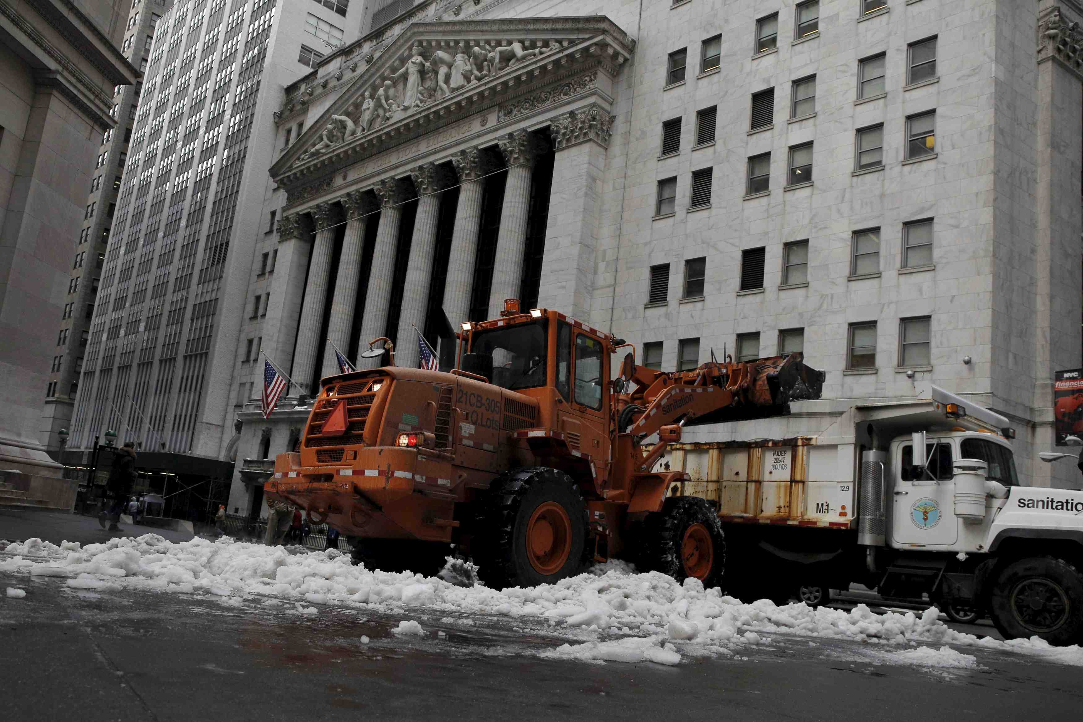 Wall street finit en forte hausse
