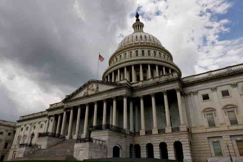 Photo d'archives du capitole americain, a washington