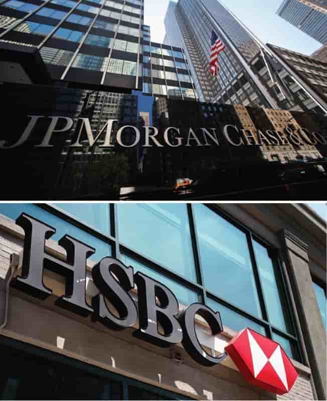 HSBC et JPMorgan en haut de la liste des banques systémiques