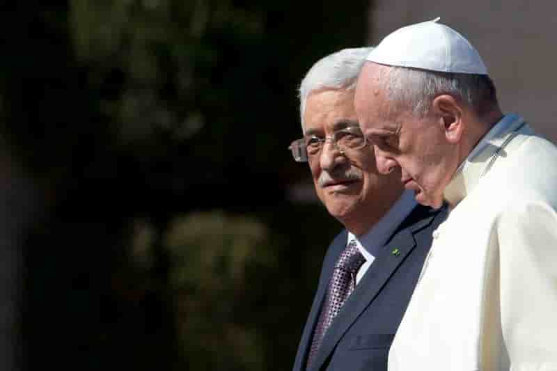 A Bethléem, le pape lance un appel à la paix