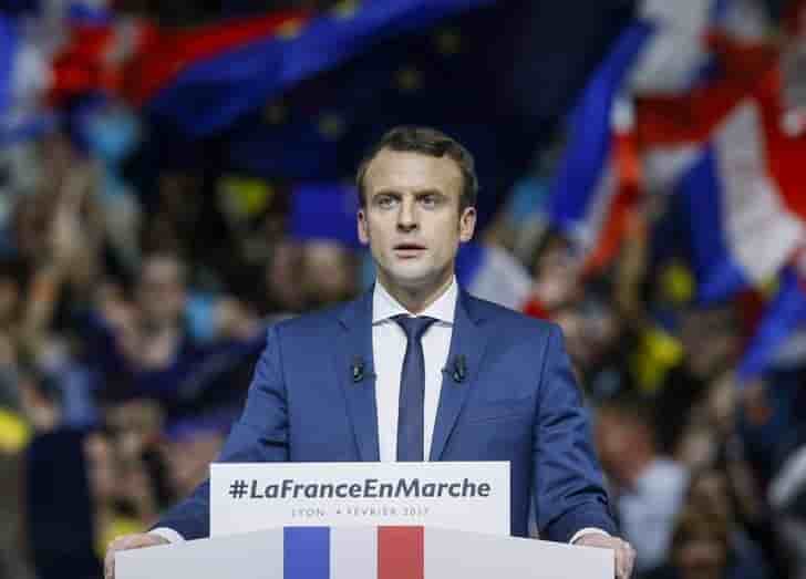 Le pen et macron nettement en tete au premier tour
