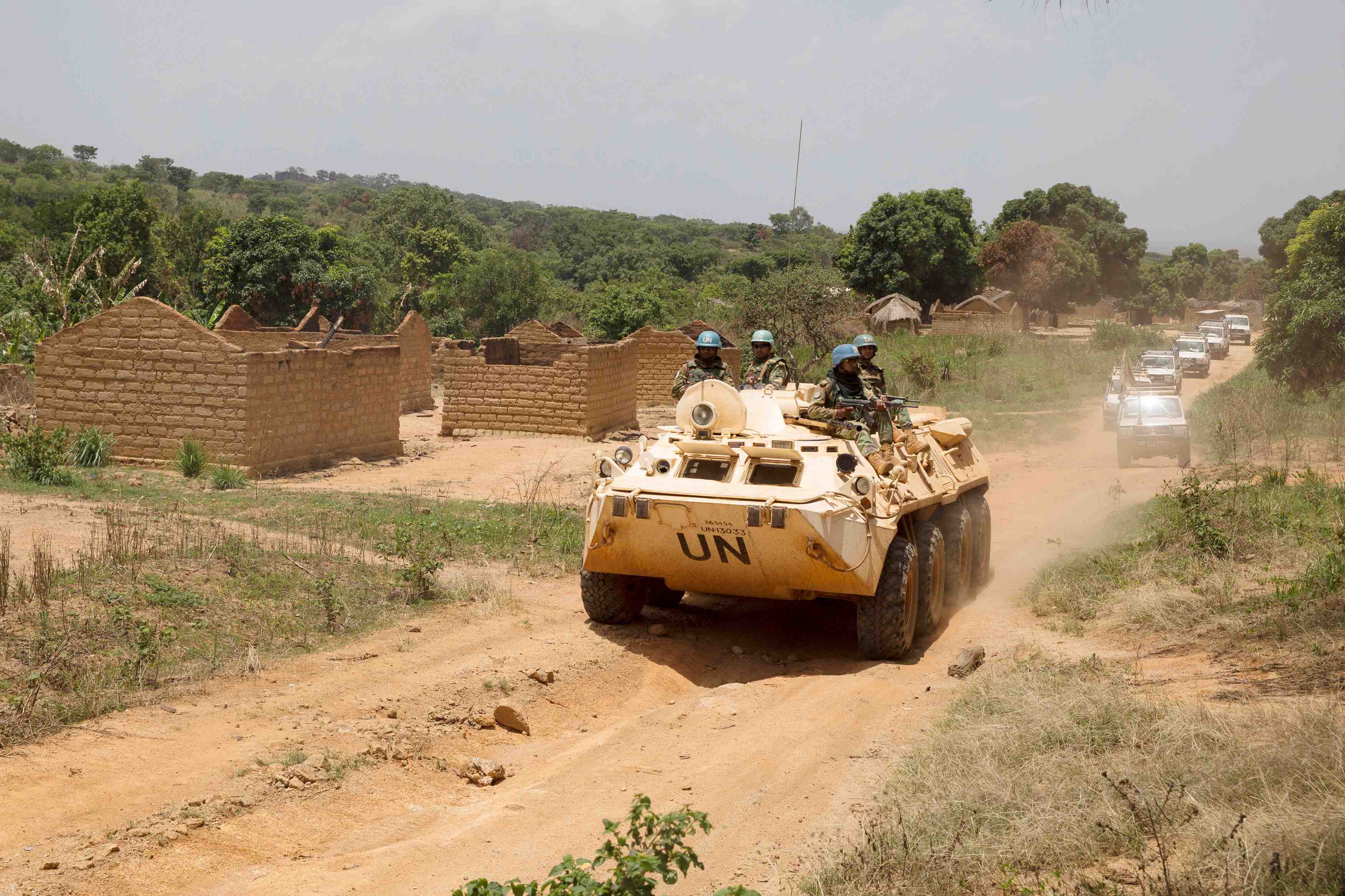 Centrafrique: un millier de civils exfiltres d'une mosquee