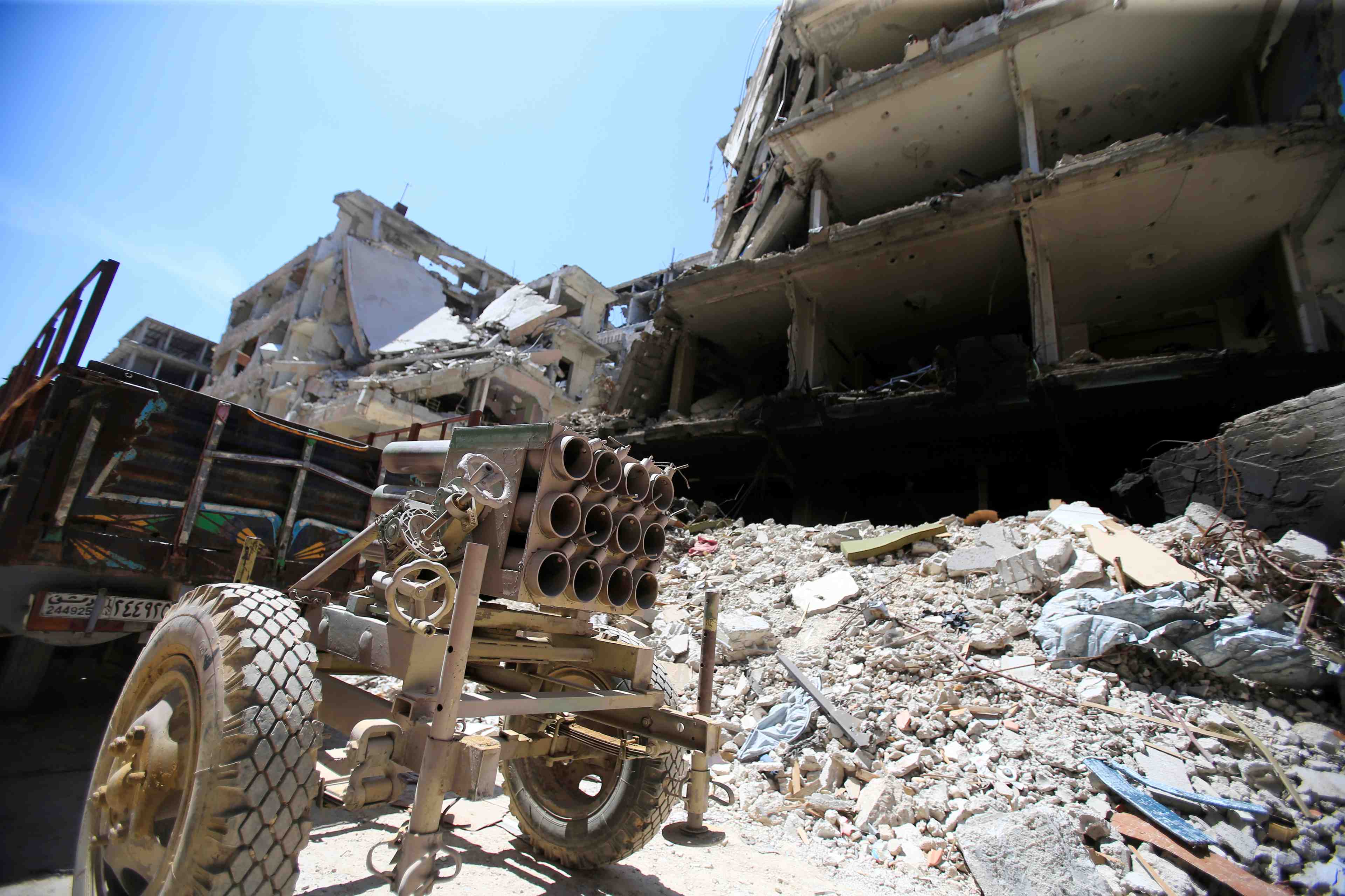 Les usa accusent moscou et damas d'effacer leurs traces a douma
