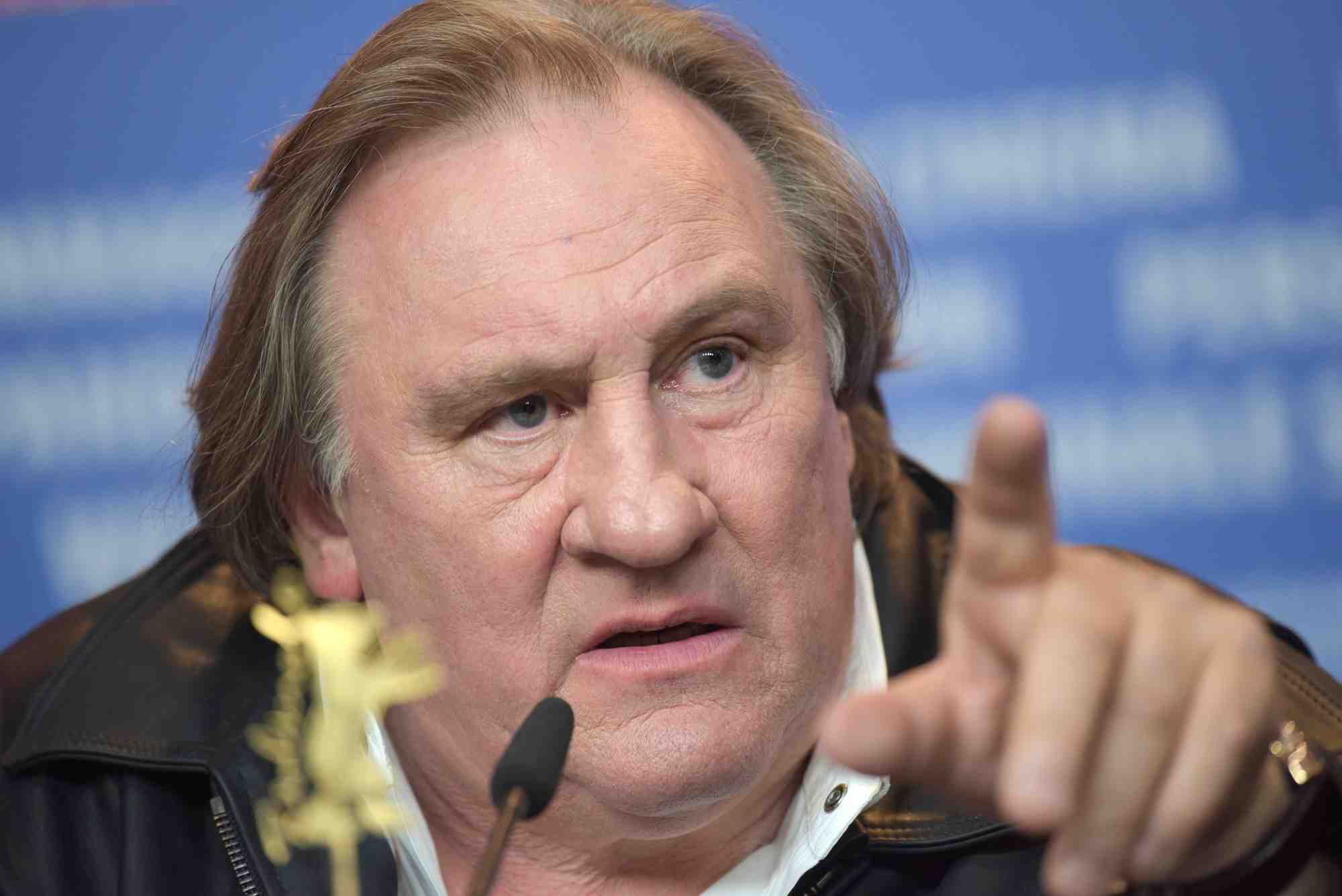 L'acteur francais gerard depardieu en 2016 a berlin