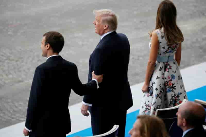 Le defile facon 14-juillet voulu par trump reporte