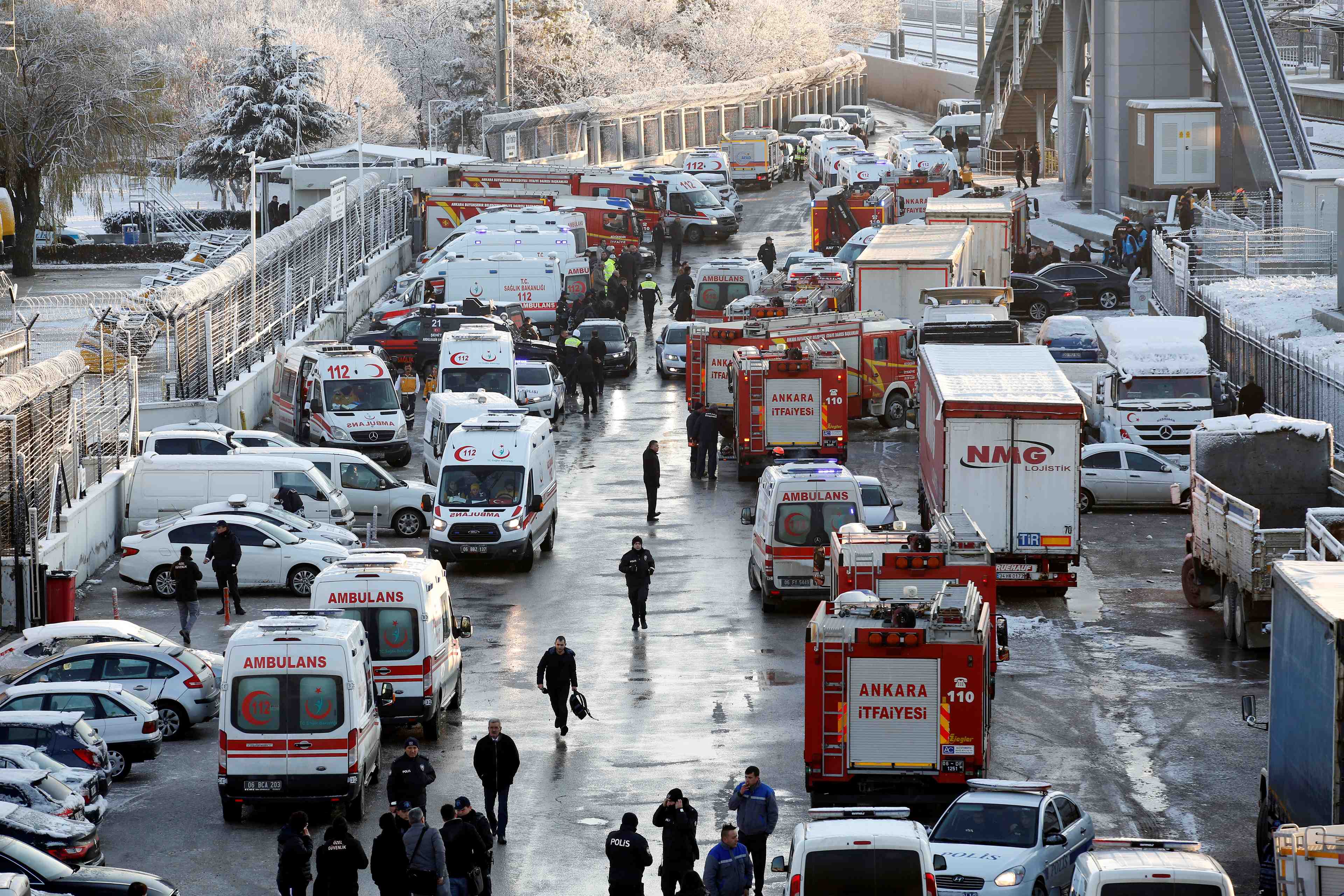 Accident de train a ankara