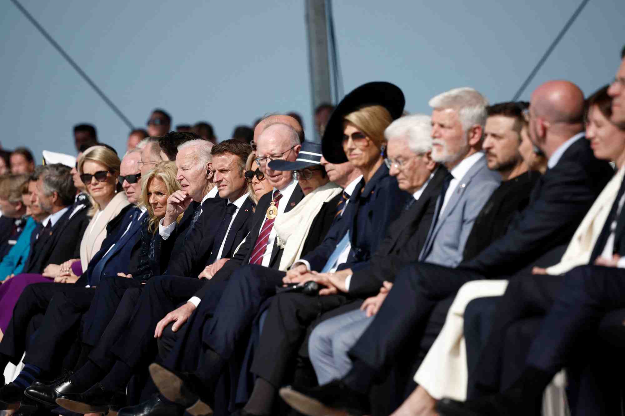 Ceremonies du d-day en normandie, un 80e anniversaire aux resonances politiques