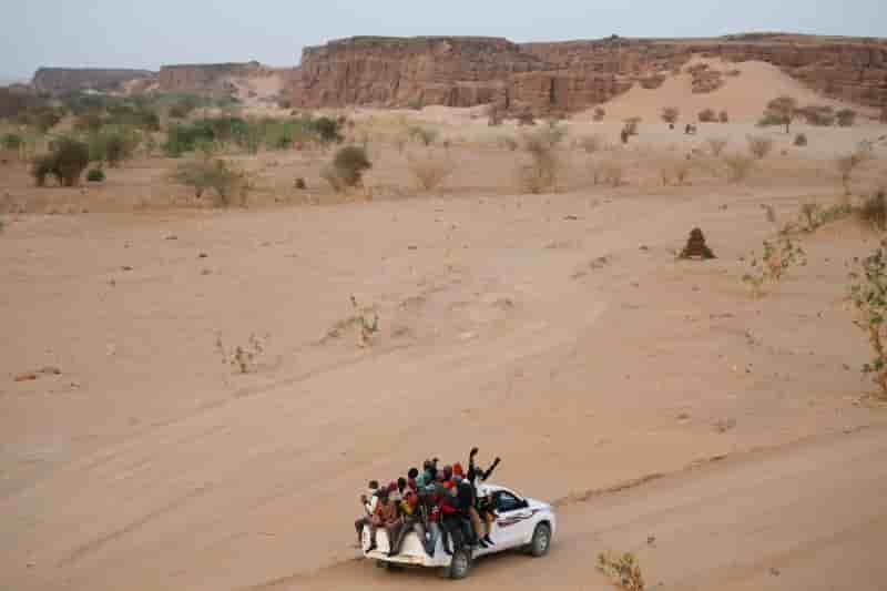 Une vingtaine de migrants tues dans un accident en libye