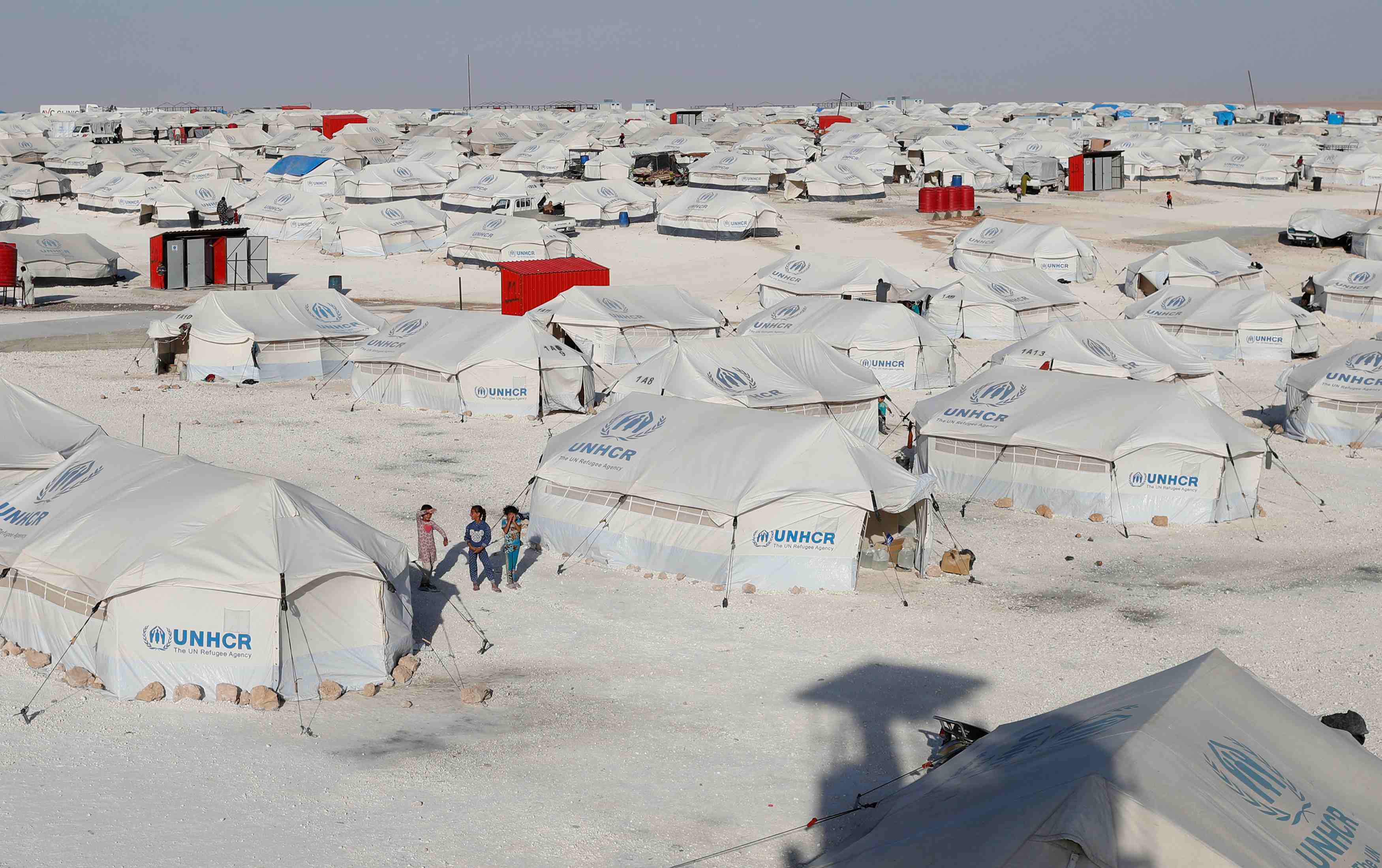 Des proches de membres de l'ei echappes d'un camp-observatoire syrien