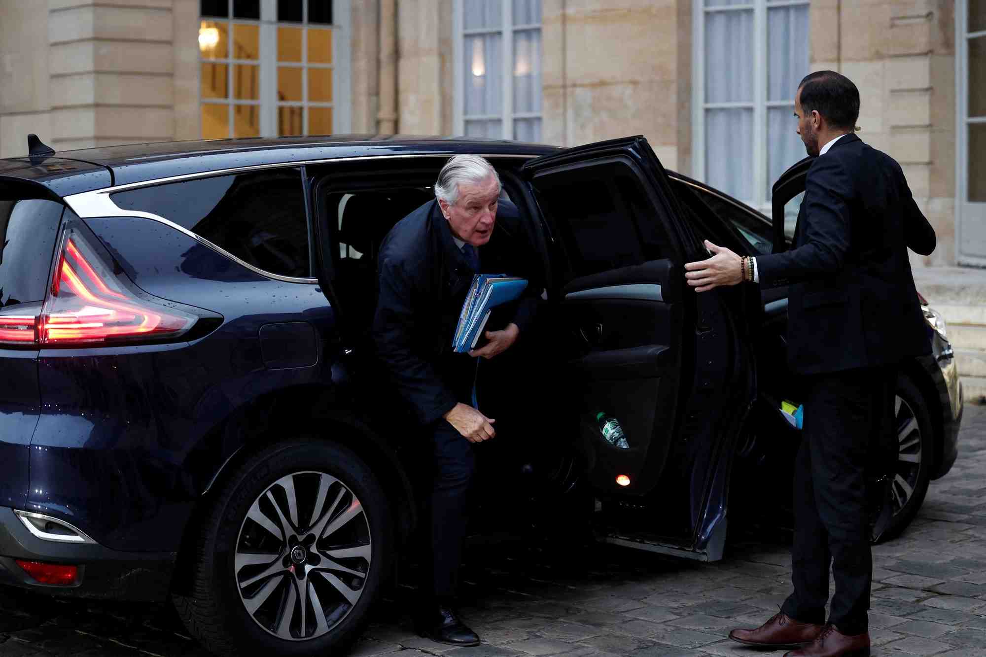 Le premier ministre francais michel barnier
