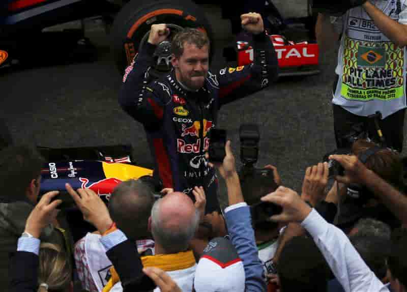 F1: Sebastian Vettel finit en beauté au Brésil avec deux records