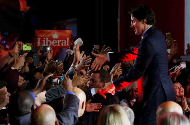 Justin trudeau, nouveau premier ministre canadien, retrouve sa maison