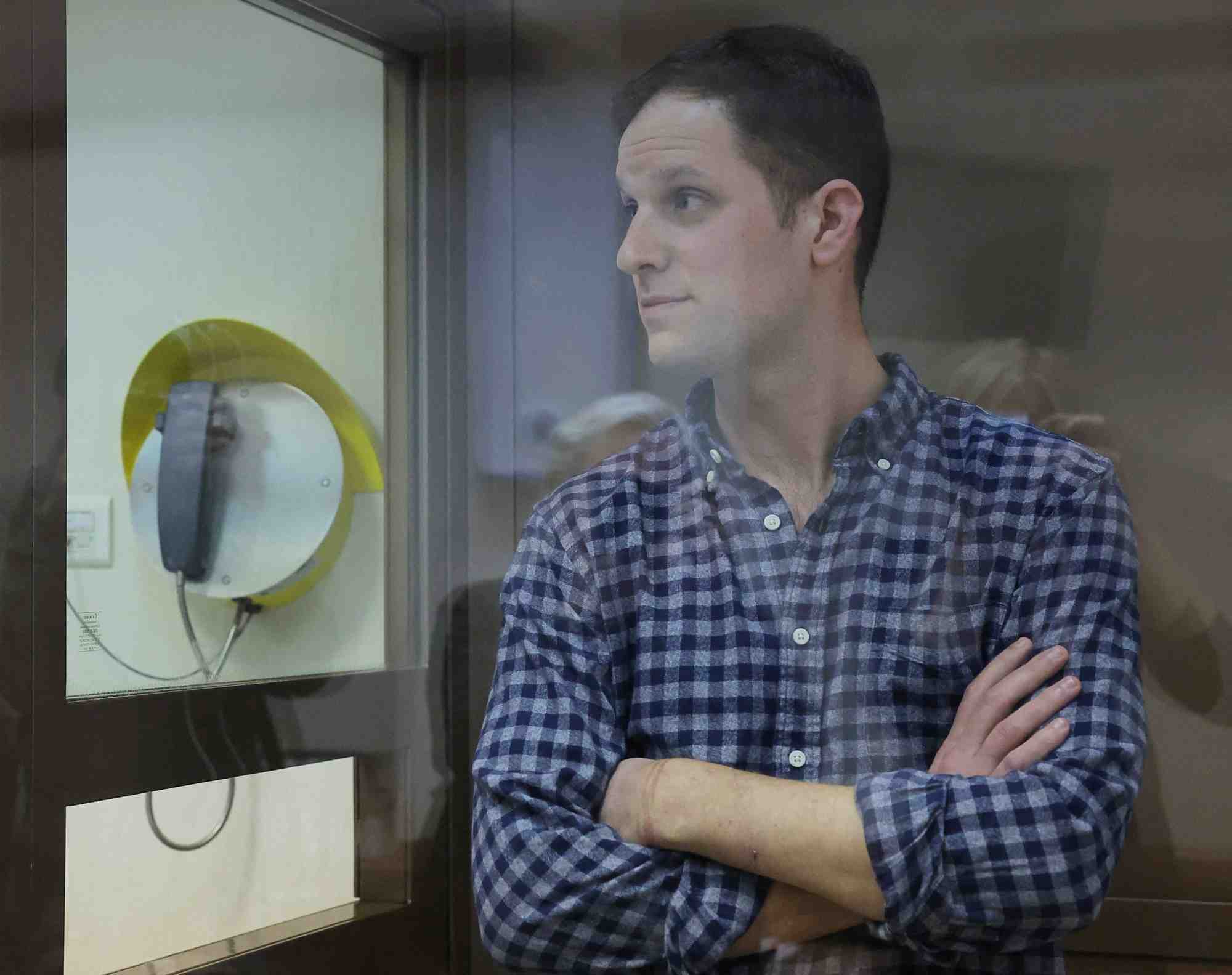 Photo du journaliste du wall street journal evan gerchkovich detenu a moscou