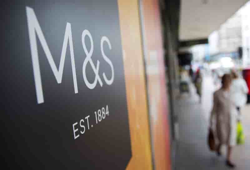 Baisse des ventes hors alimentation de marks & spencer
