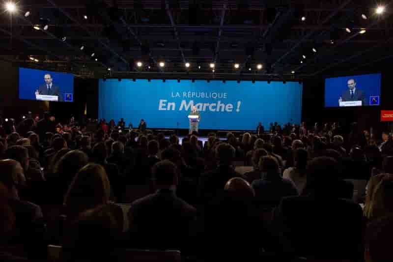 La republique en marche en tete pour les municipales