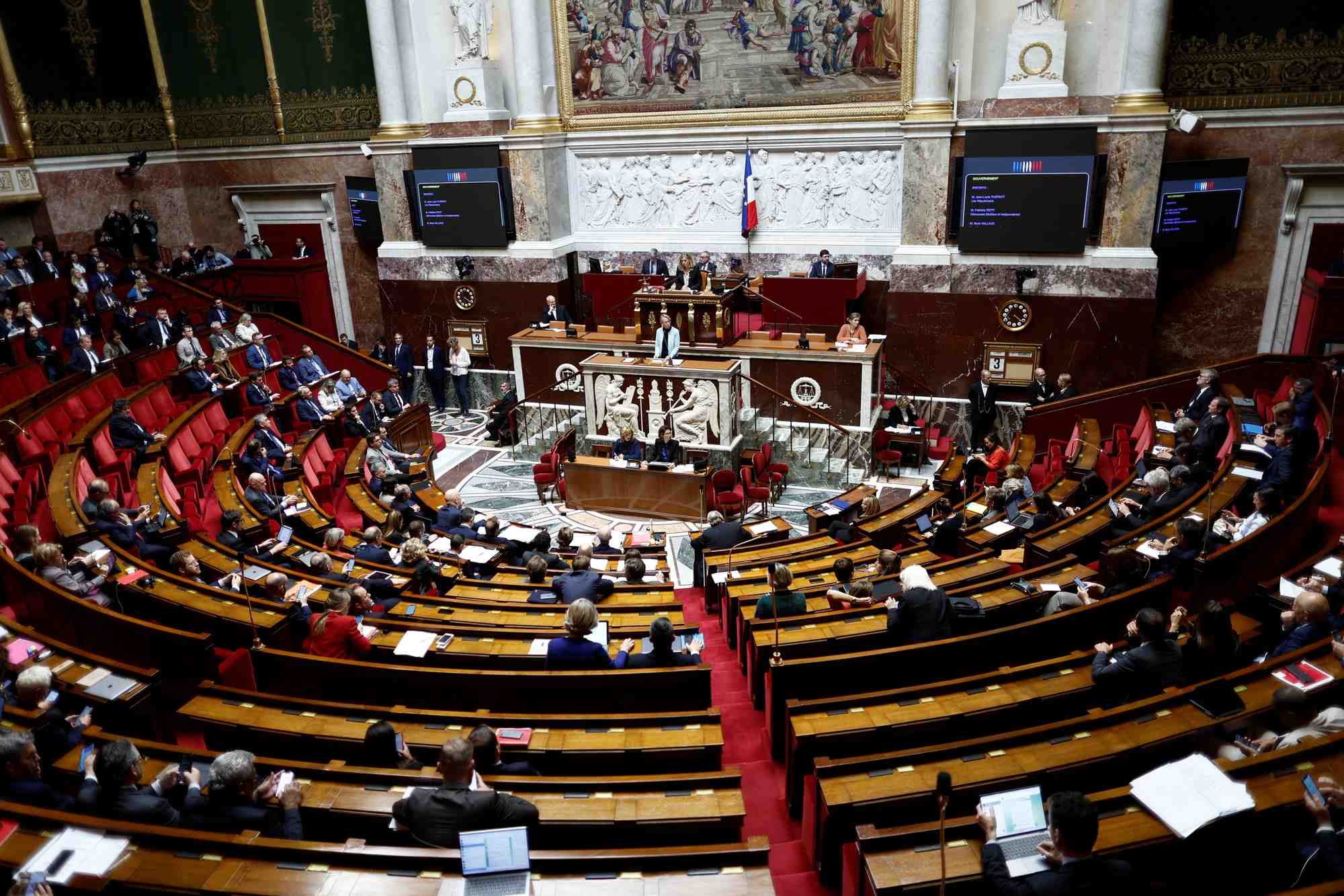 L'assemblee nationale a paris