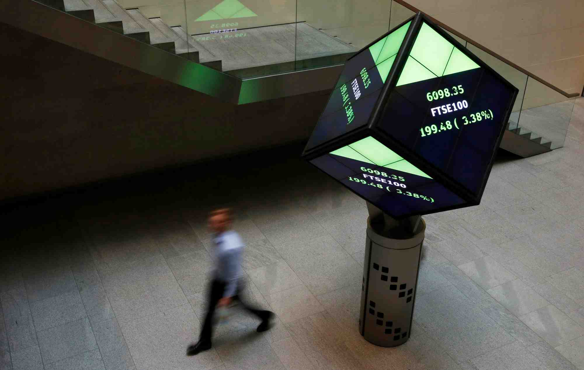 Les bourses europeennes en hausse