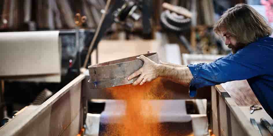 Atelier d’Offard, à Tours.
