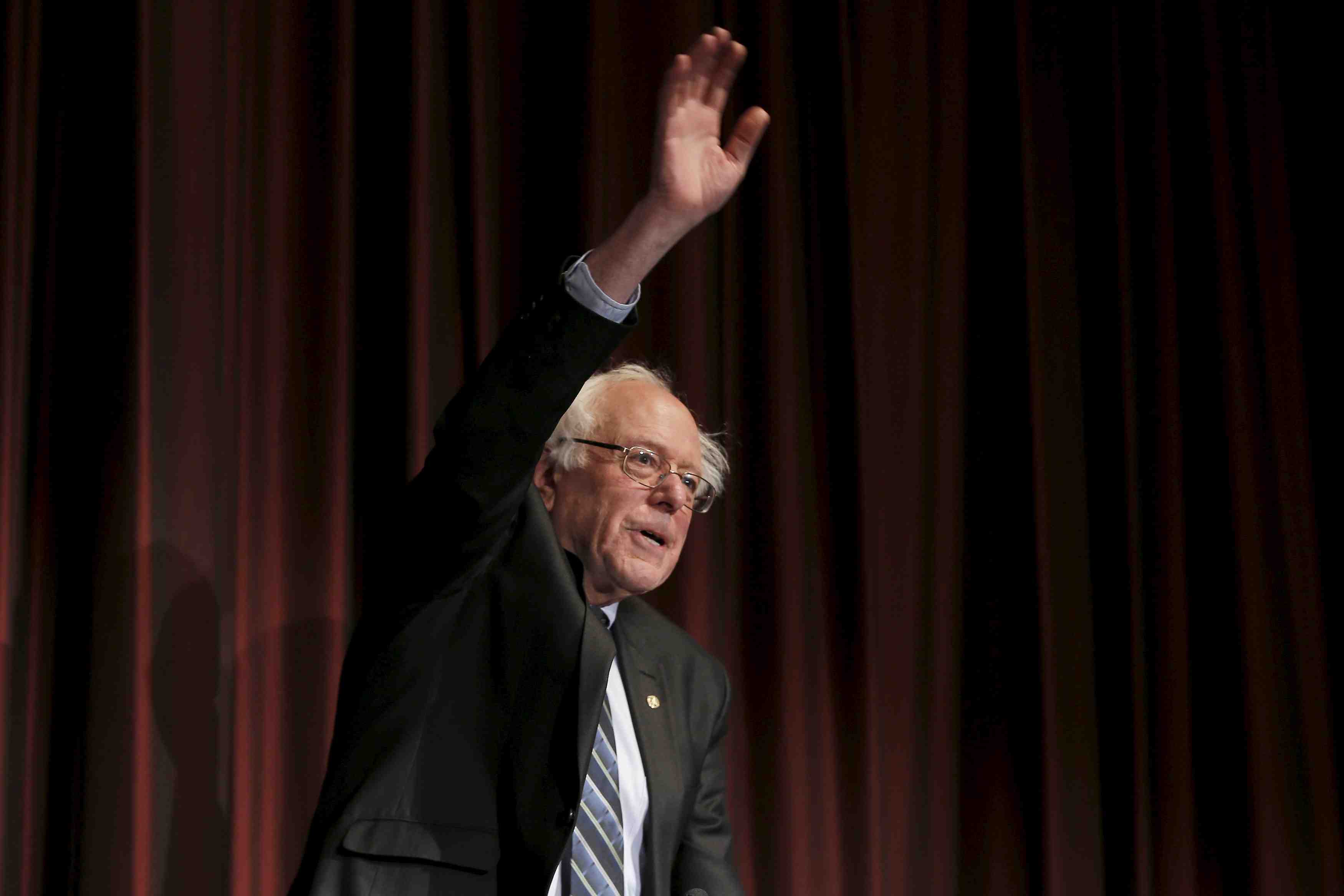 Le senateur independant bernie sanders brigue l'investiture democrate