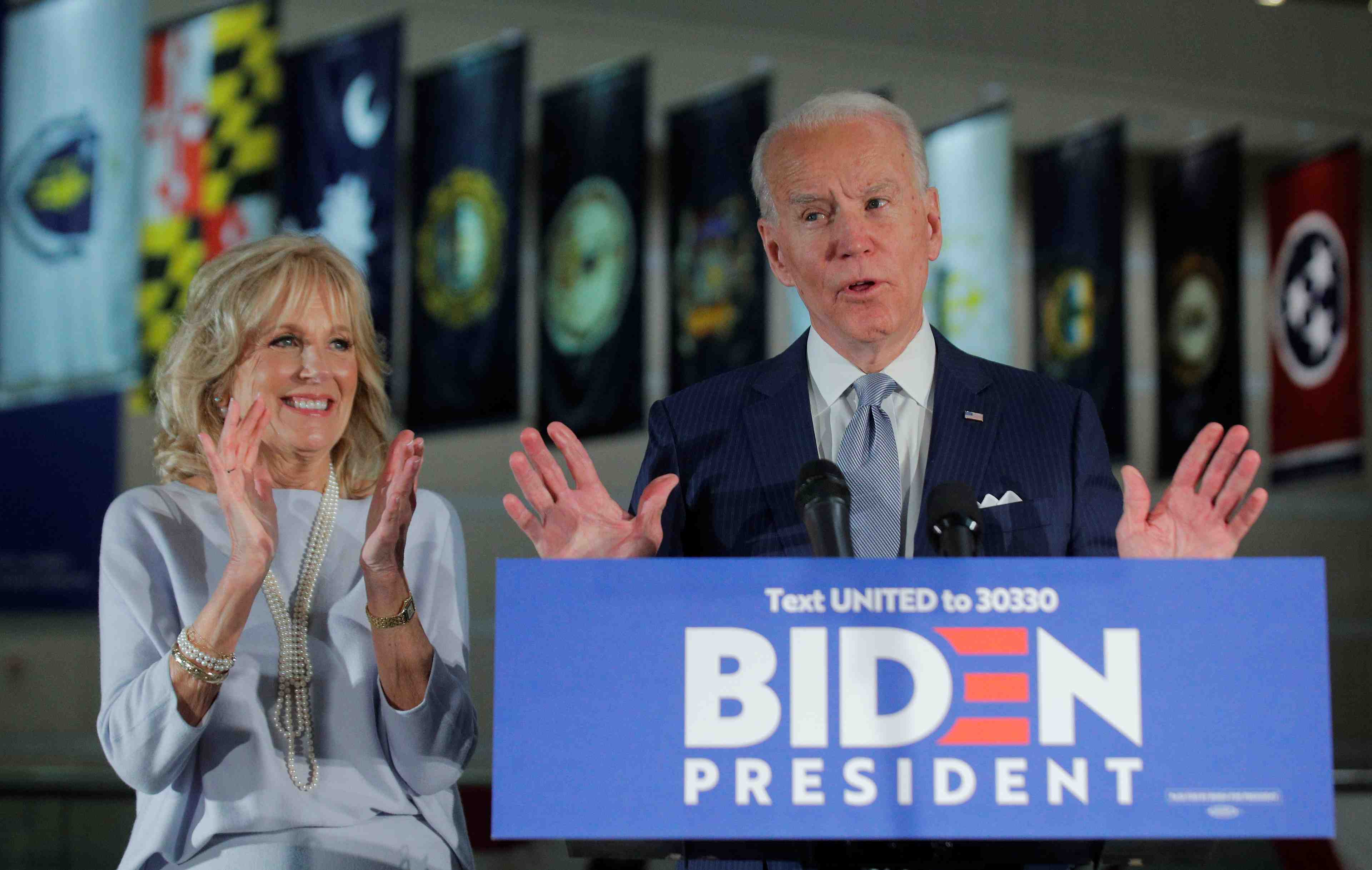 Jill biden, bill clinton a l'affiche de la deuxieme nuit de la convention democrate