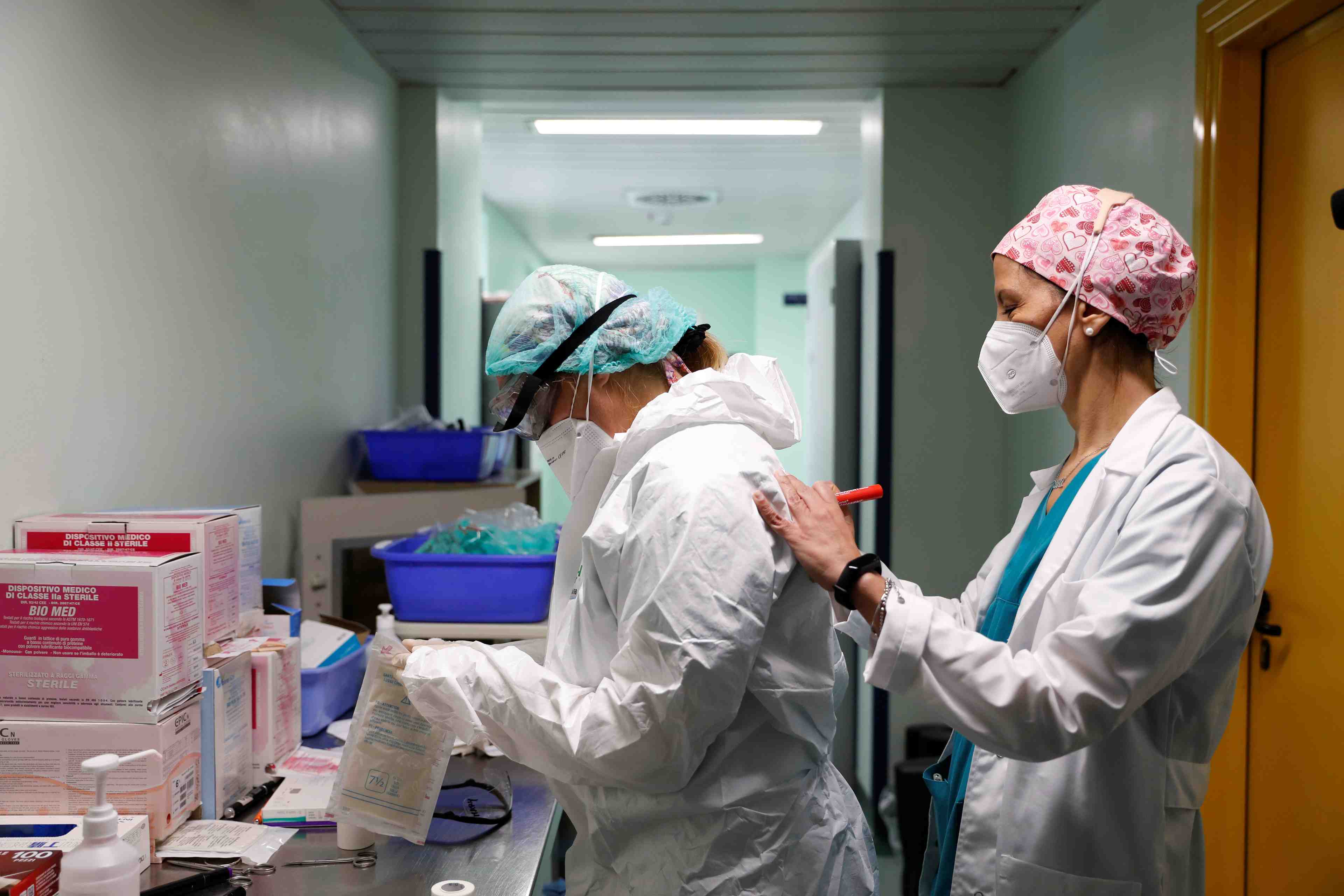 Coronavirus: nouveau record d'infections en italie