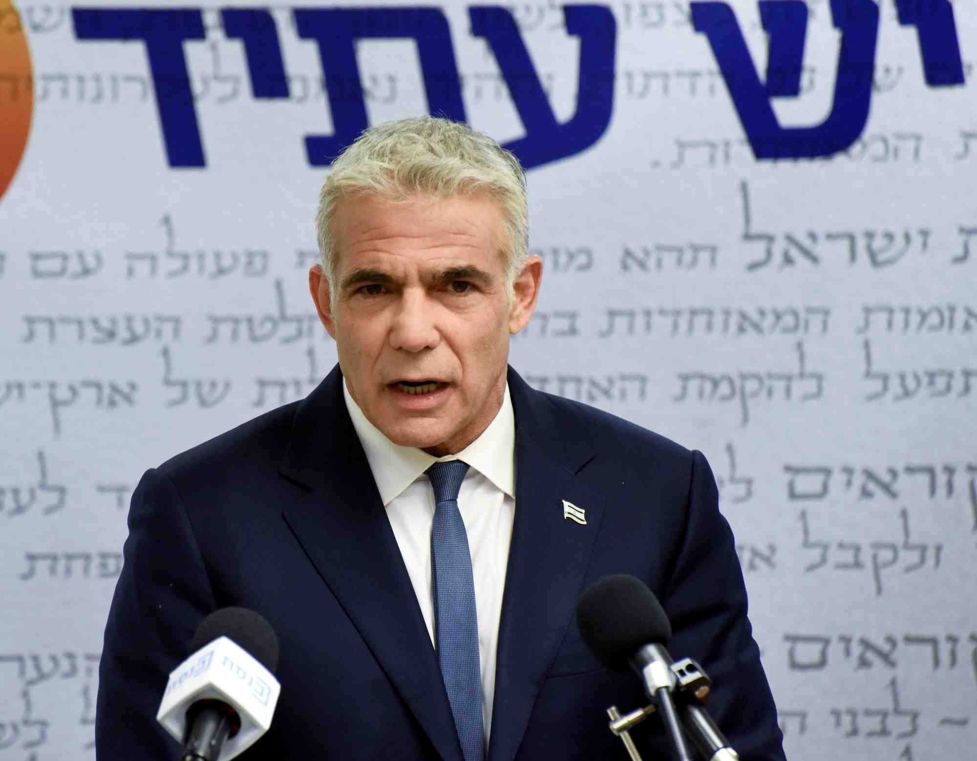 Israel: lapid a informe le president qu'il disposait d'une coalition