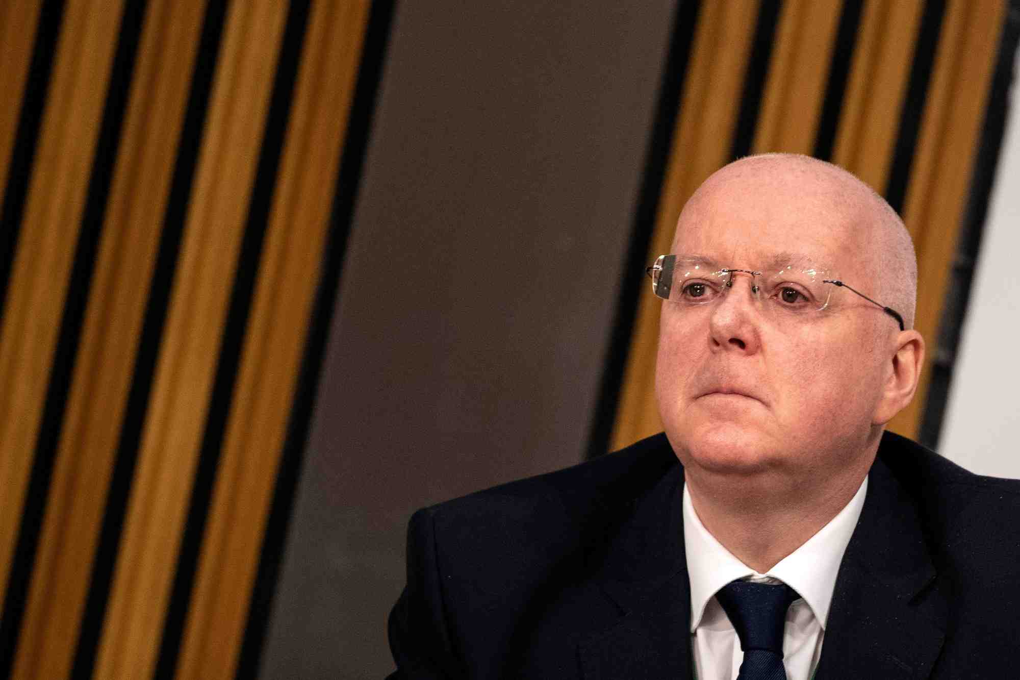 Photo de l'ex-directeur general du parti national ecossais (snp), peter murrell