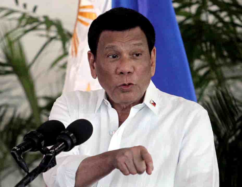 Coronavirus: duterte appelle a un accord de gouvernement a gouvernement