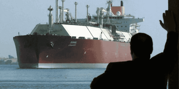 Le GNL est acheminé par navires.