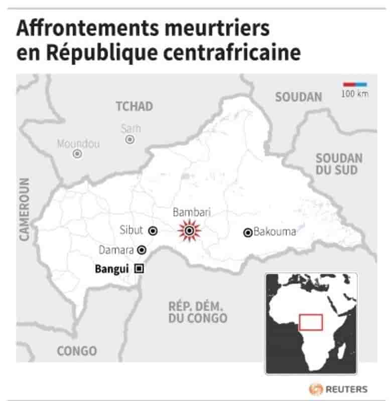 Affrontements meurtriers en republique centrafricaine
