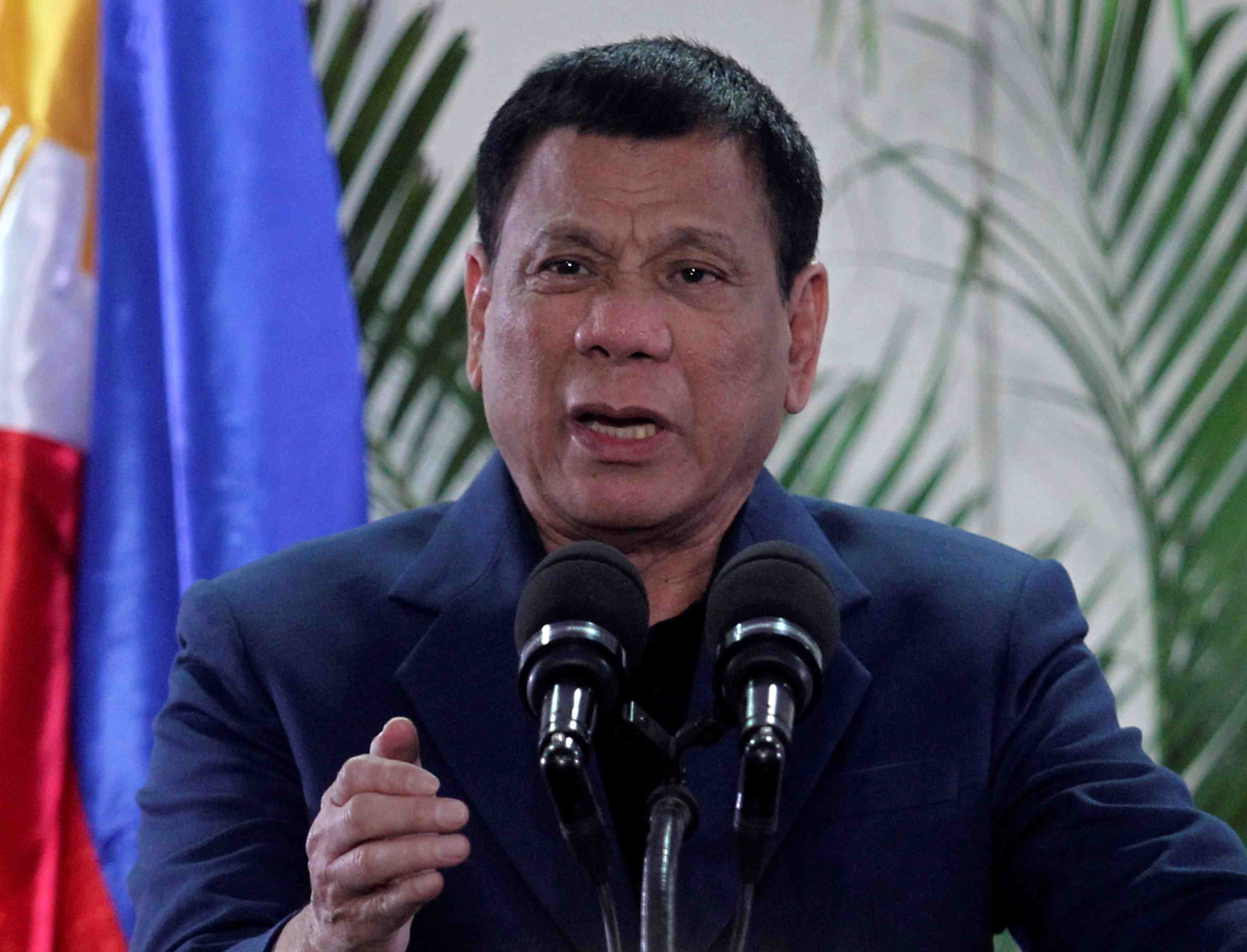Duterte revient sur ses propos