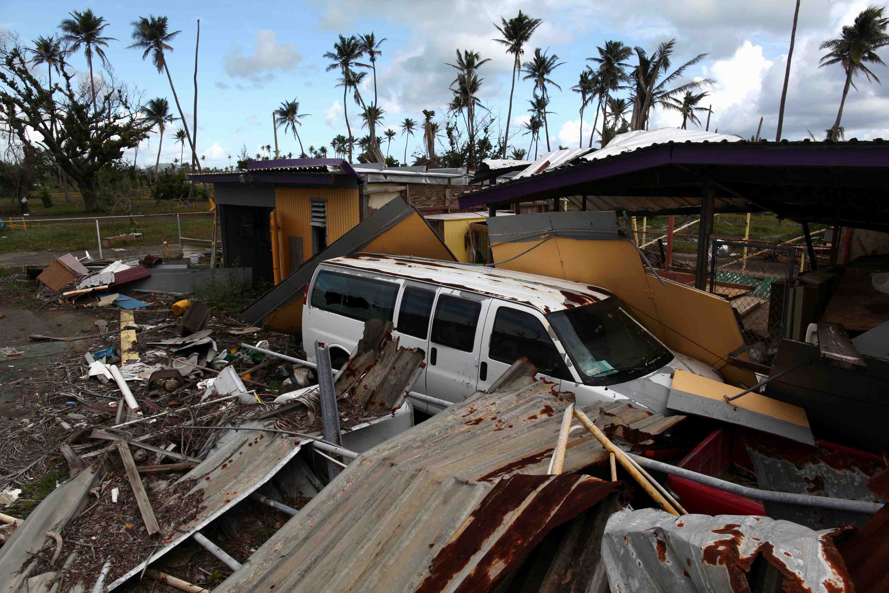 Porto rico: le bilan du passage de l'ouragan maria passe a 2.975 morts