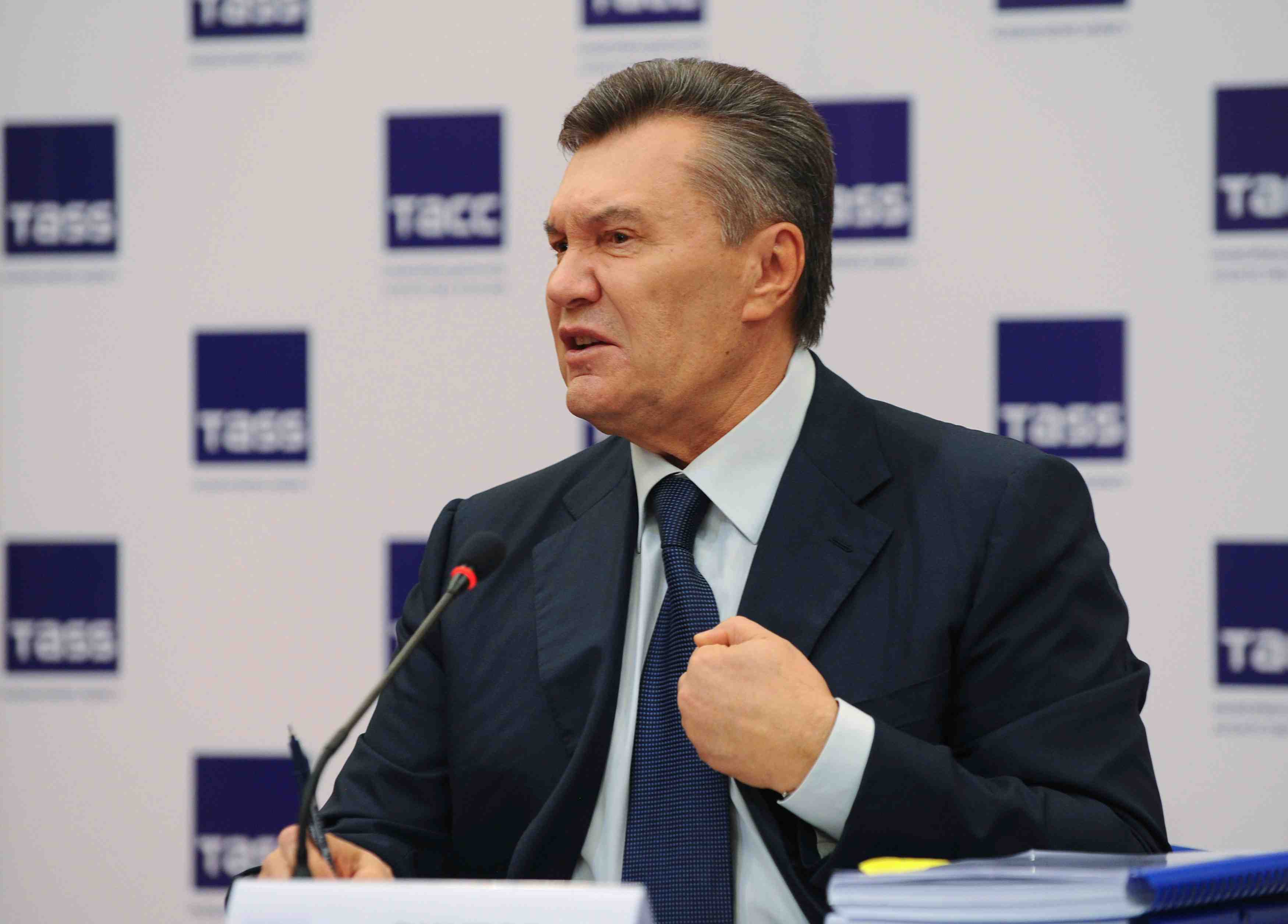 L'ex-president ukrainien ianoukovitch empeche de temoigner