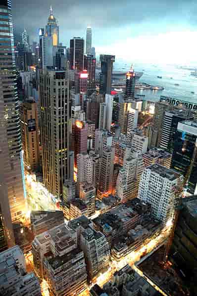 Causeway Bay à Hong-Kong