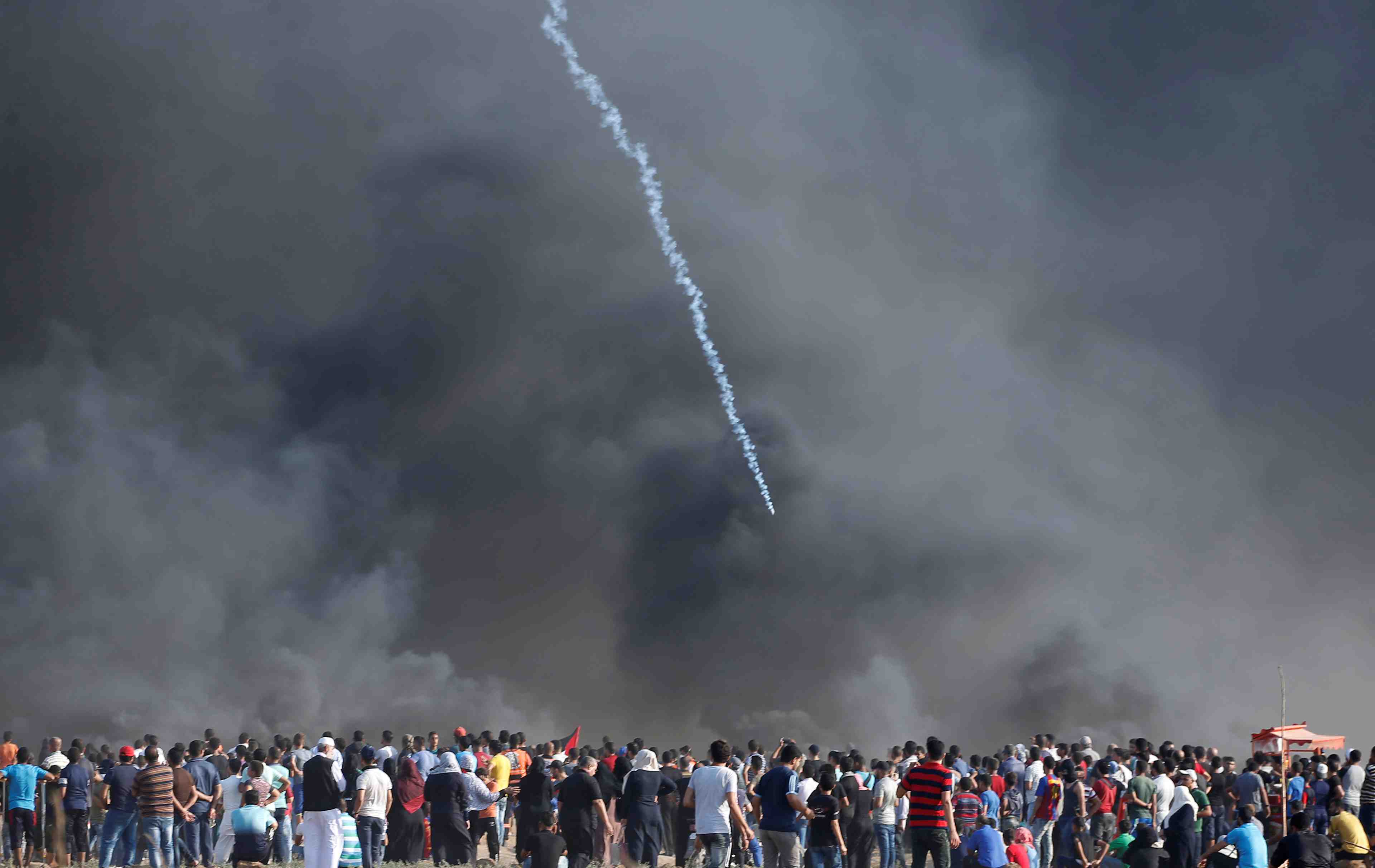 Trois palestiniens tues a la frontiere gaza-israel