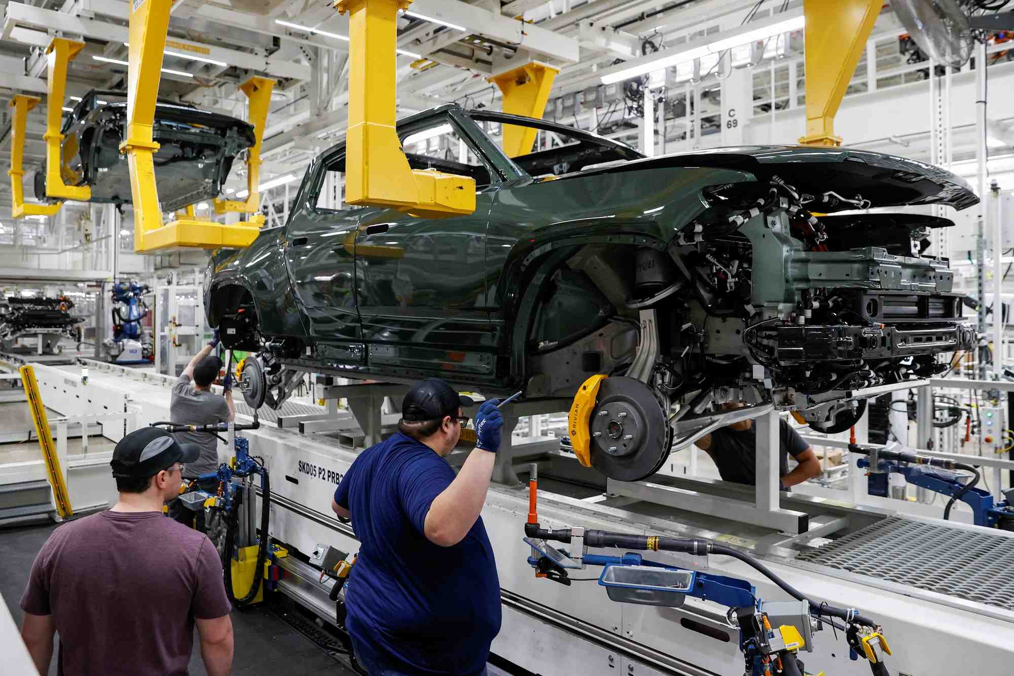 Etats-unis: la croissance du secteur manufacturier en recul, selon l'enquete ism