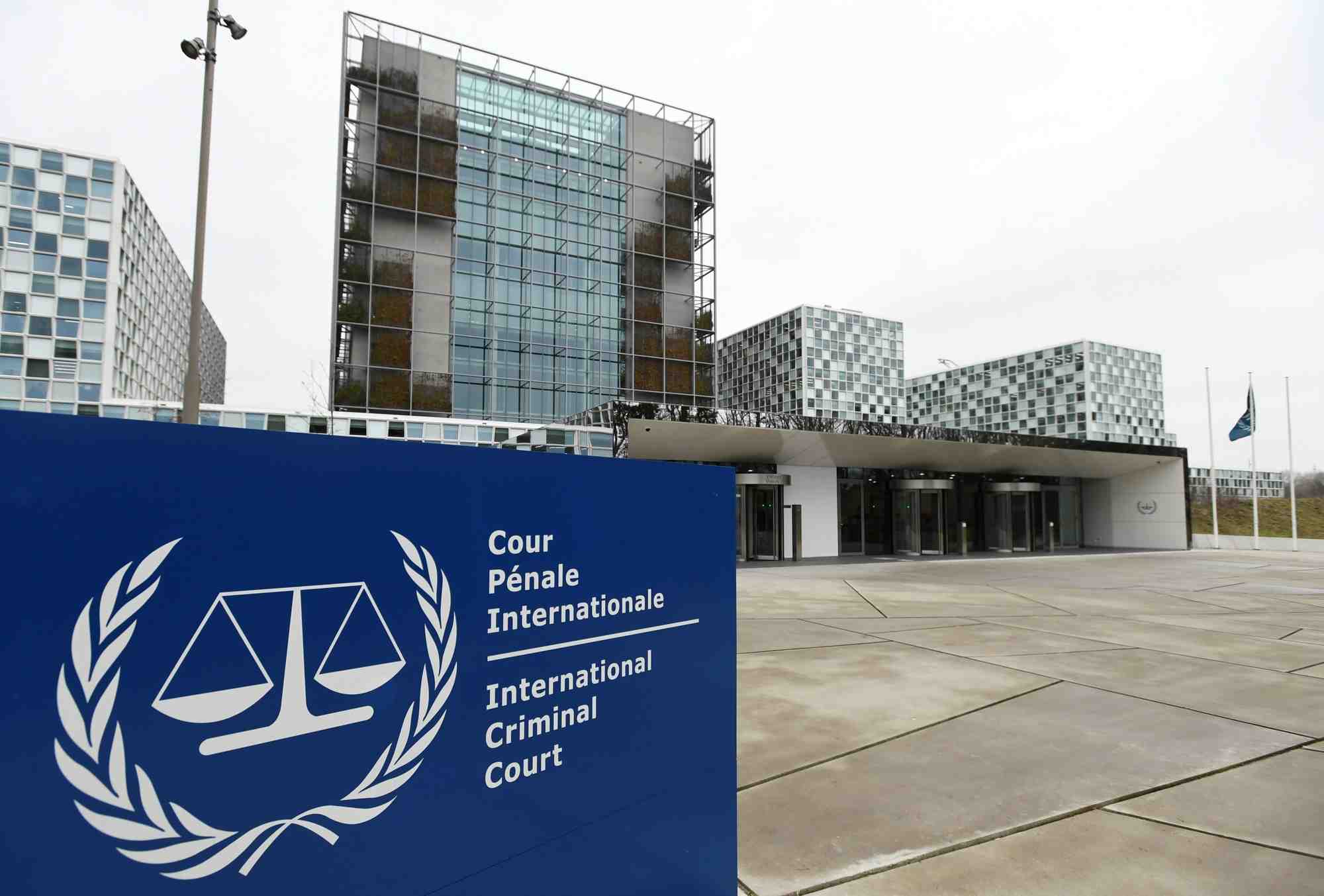 Photo du logo de la cour penale internationale