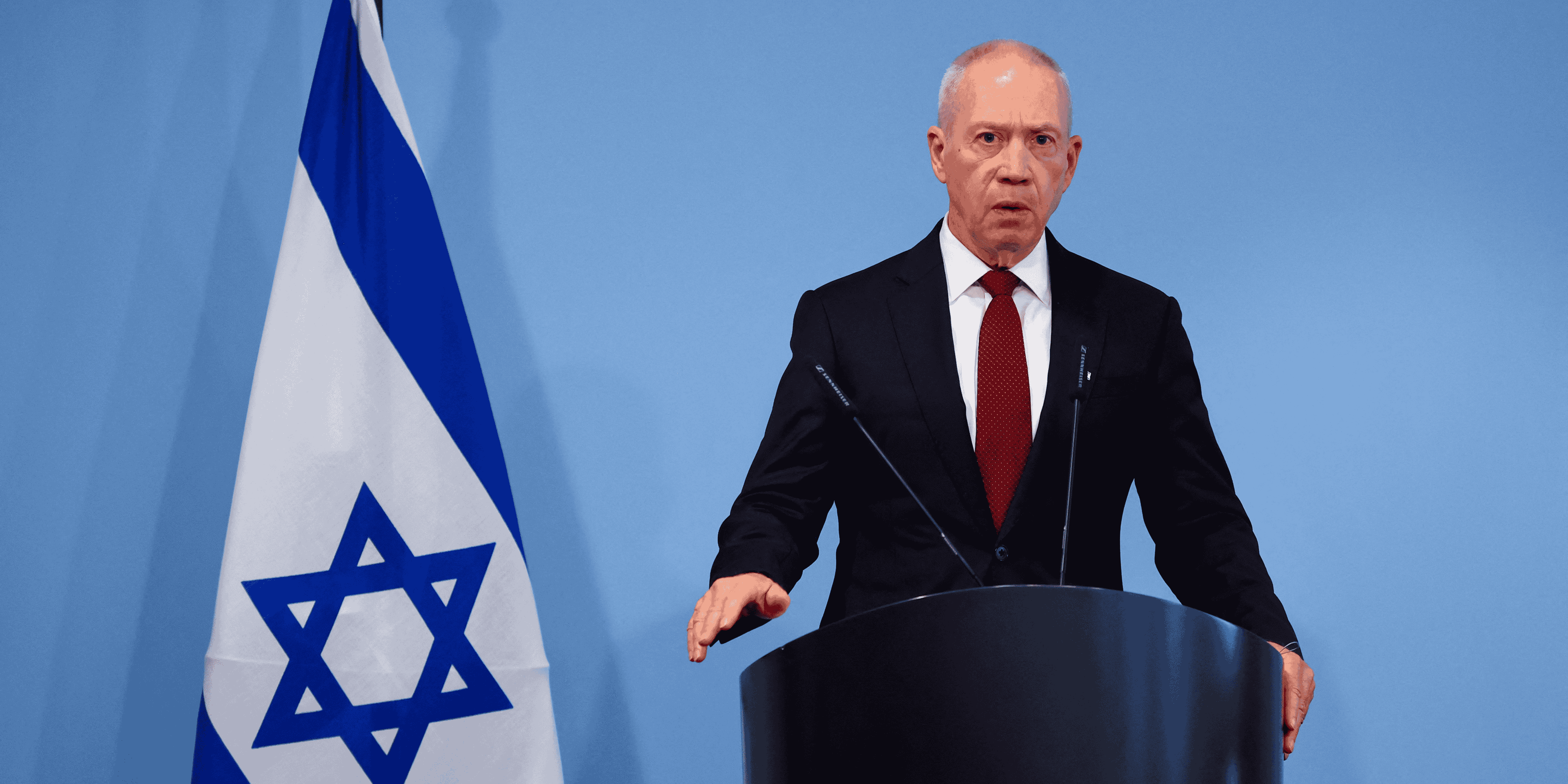 Photo du ministre israelien de la defense yoav gallant