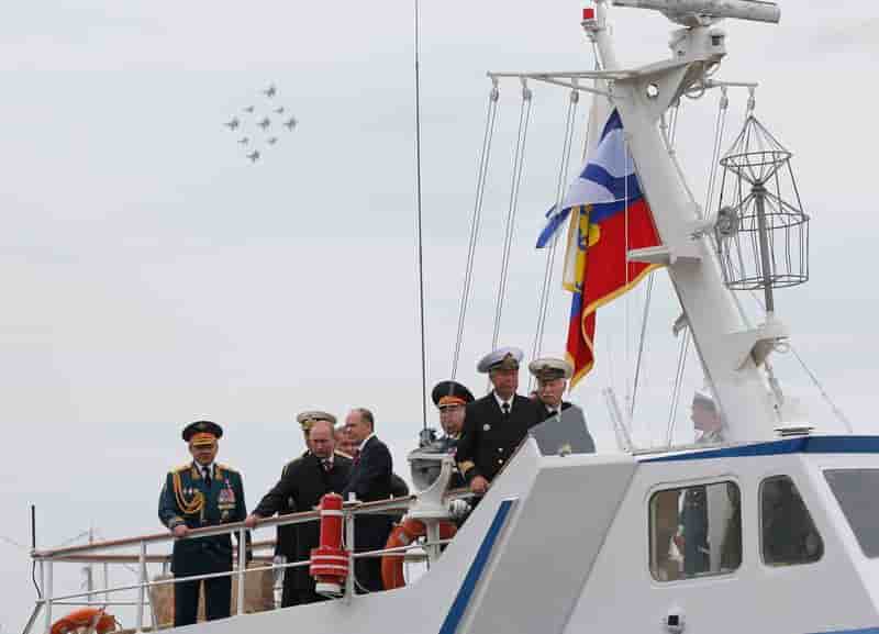 Première visite de Vladimir Poutine en Crimée depuis l'annexion